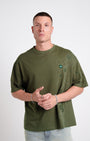 Hemp Oversized Boxy Hex Tee