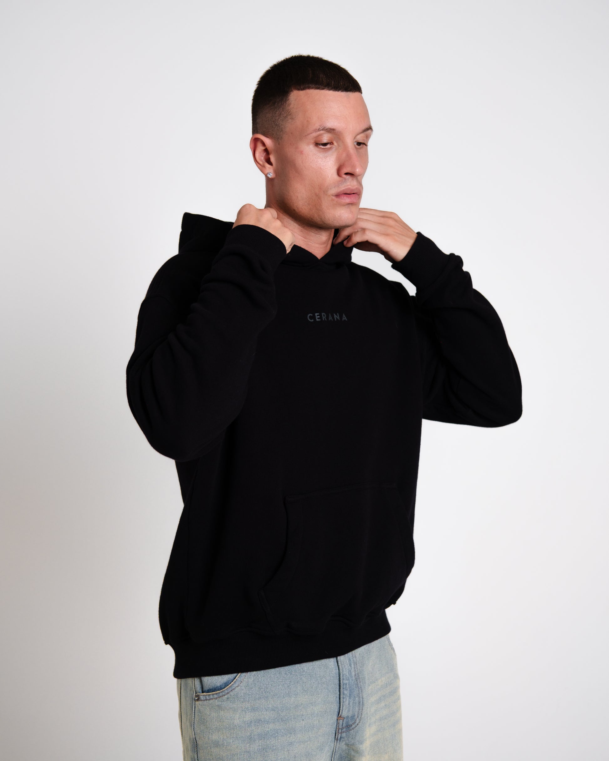 Unisex B-LVA Stack Logo Hoodie