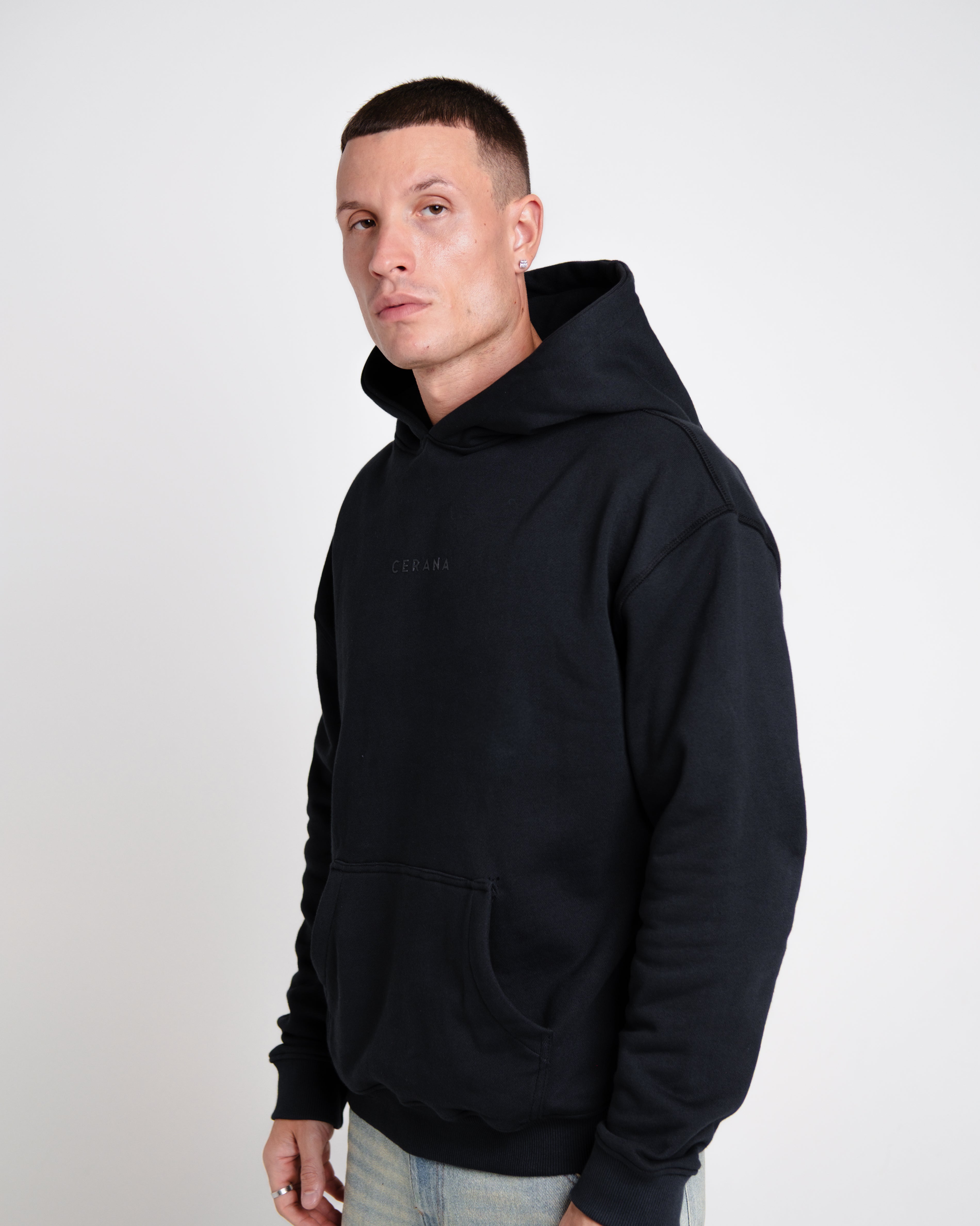 Unisex B-LVA Stack Logo Hoodie
