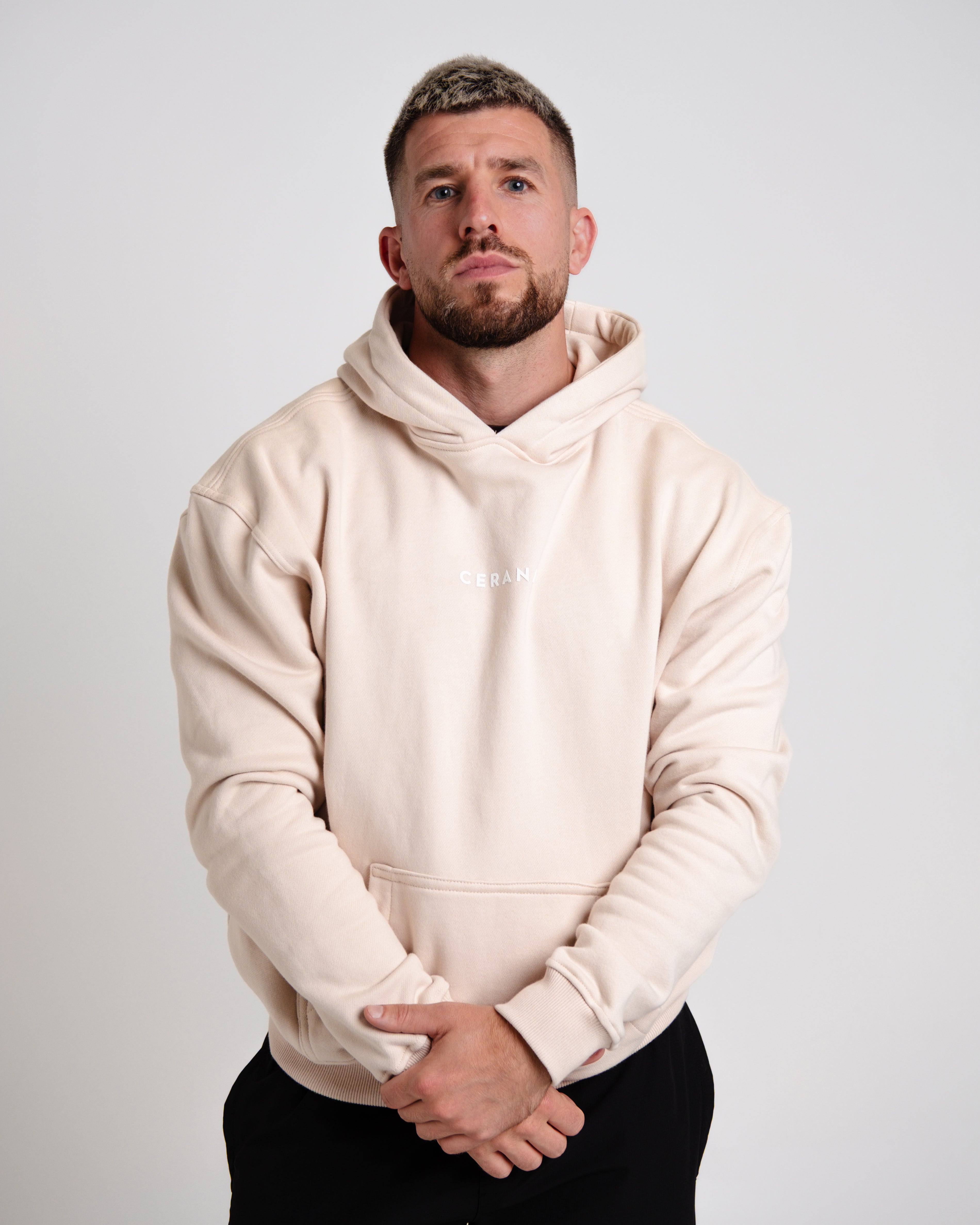 Unisex Essential Stack Logo Hoodie