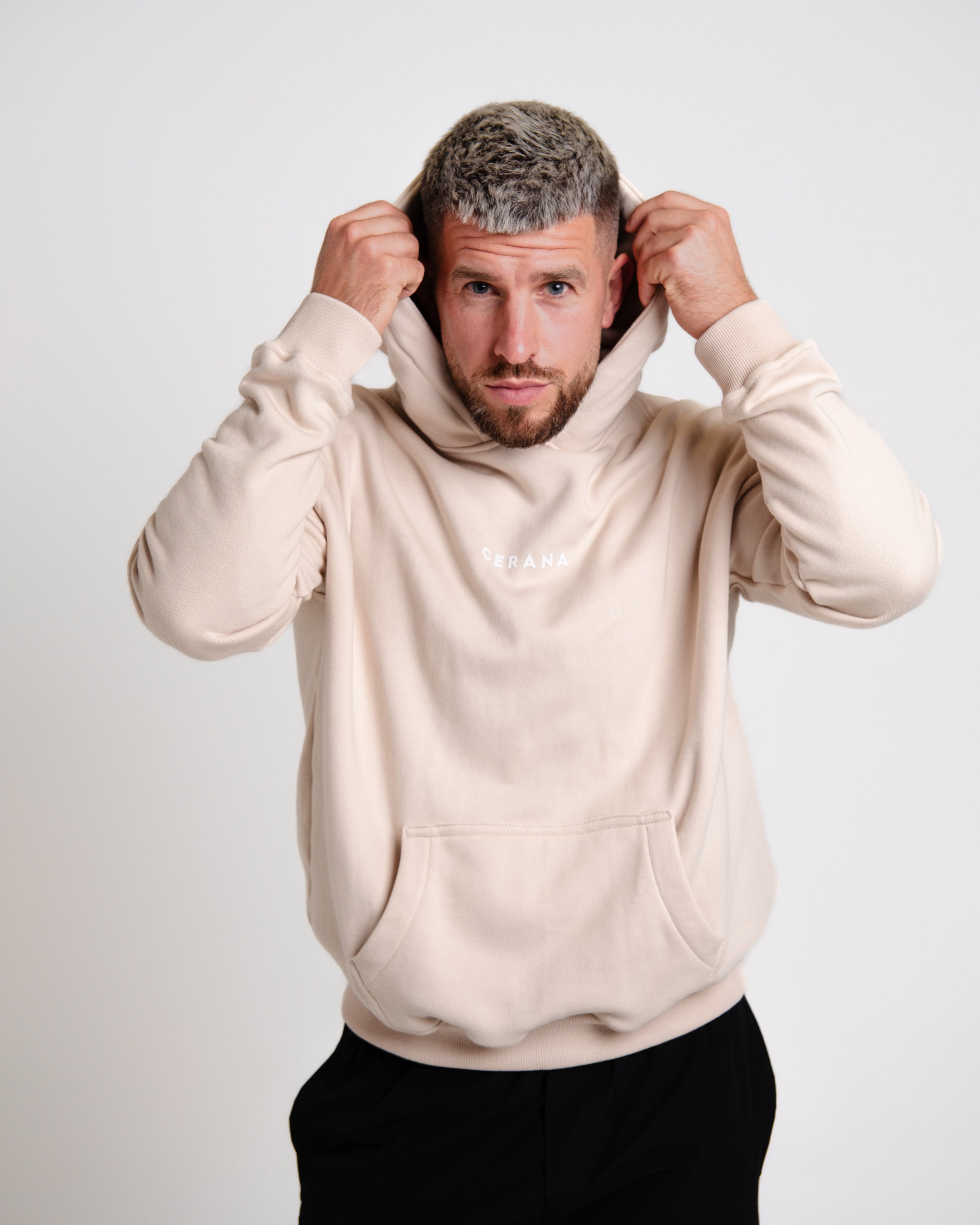 Unisex Essential Stack Logo Hoodie