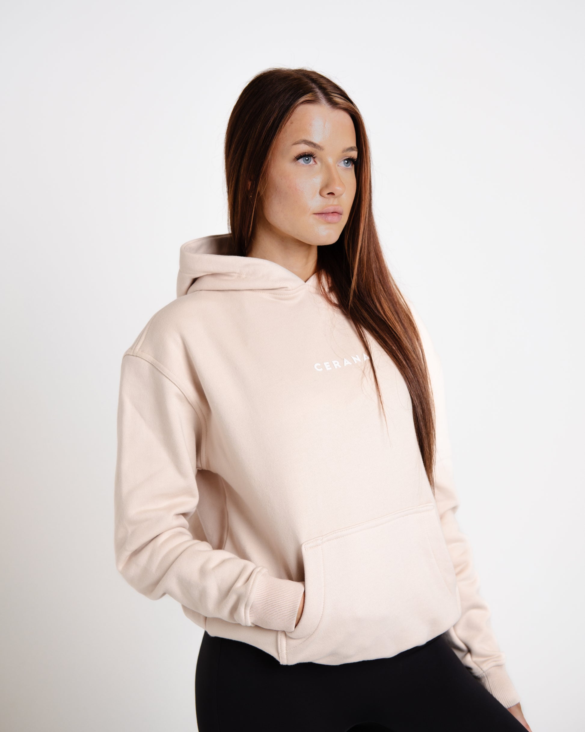 Unisex Essential Stack Logo Hoodie