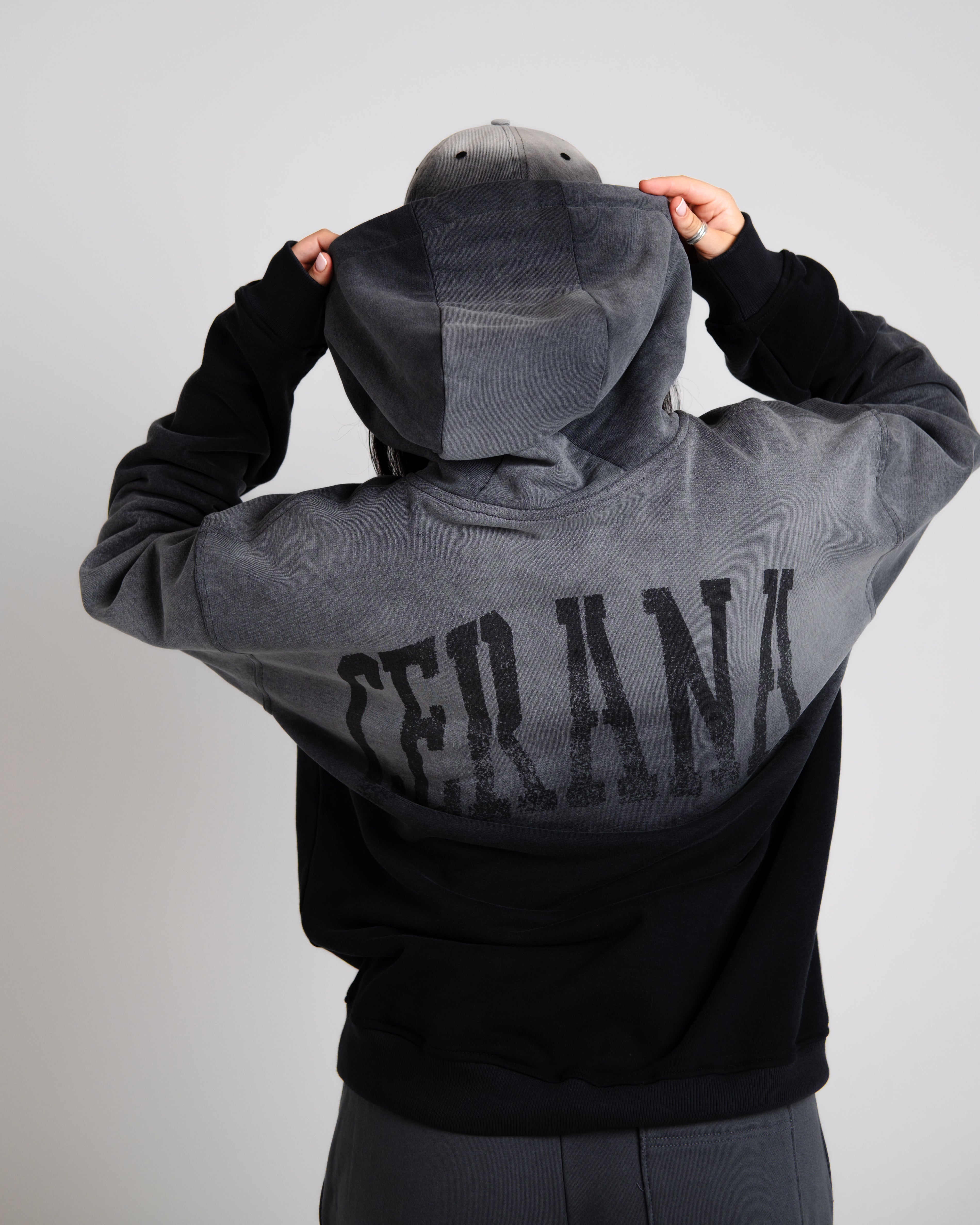 Unisex Sun Fade Rear Print Hoodie