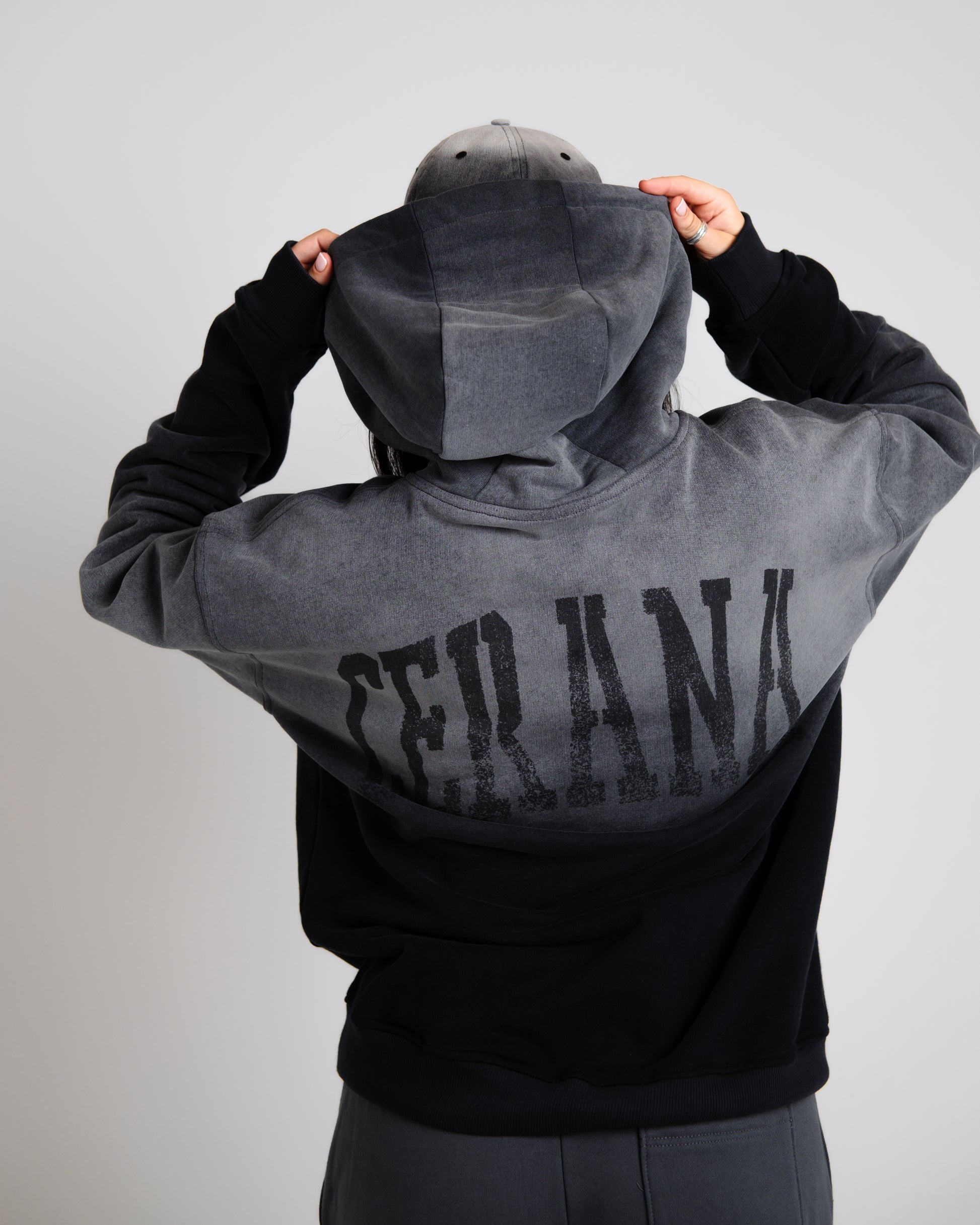 Unisex Sun Fade Rear Print Hoodie