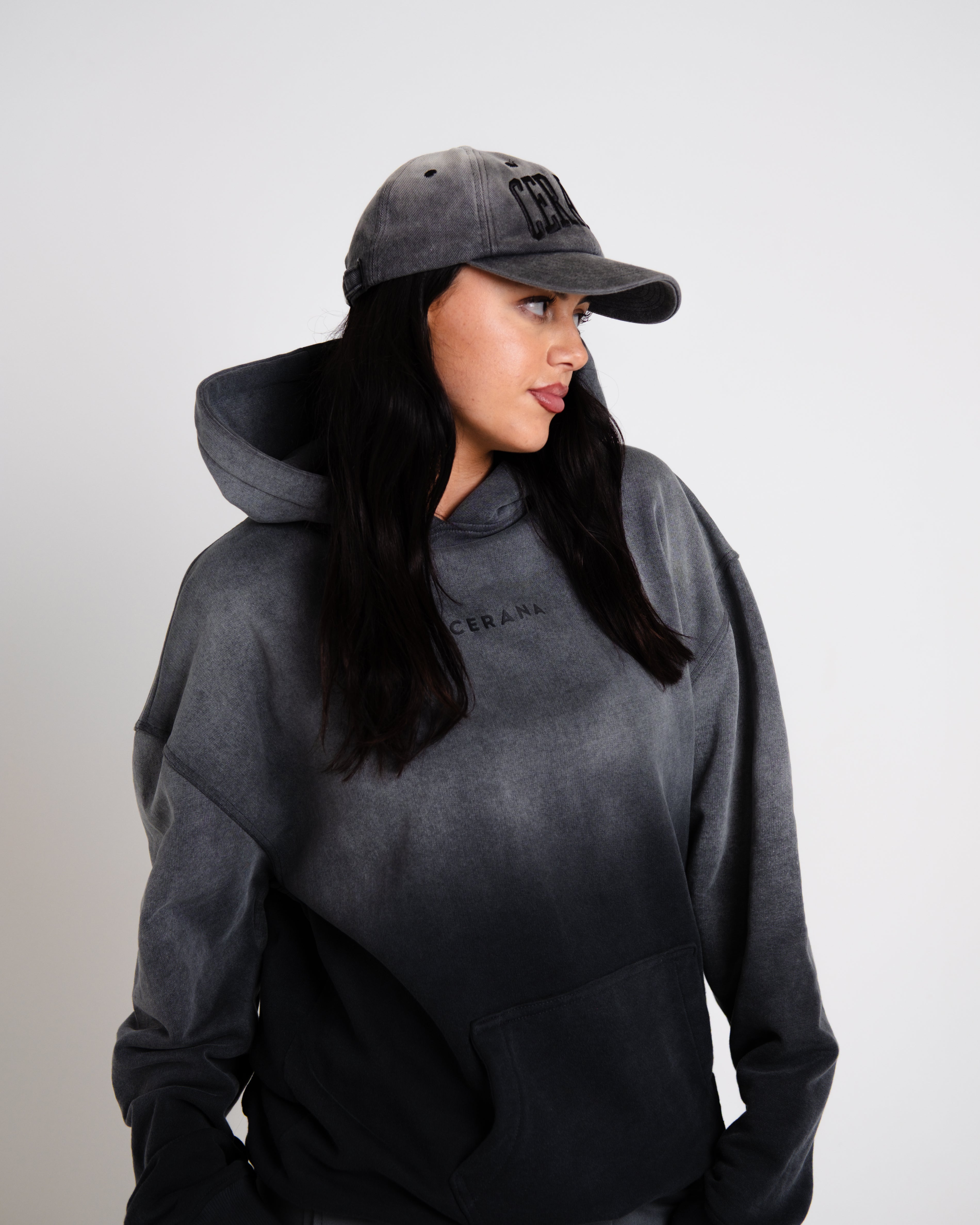 Unisex Sun Fade Rear Print Hoodie