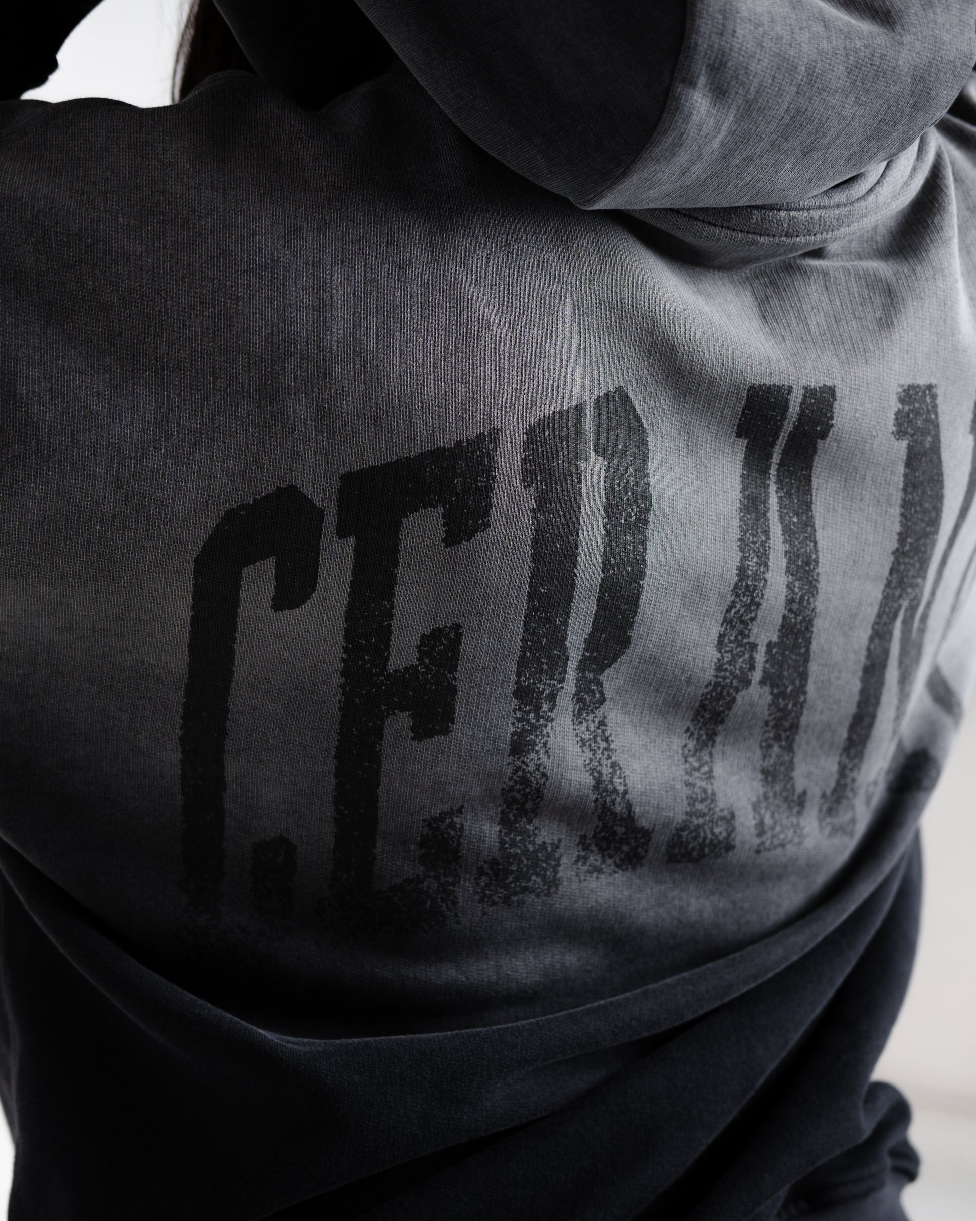 Unisex Sun Fade Rear Print Hoodie