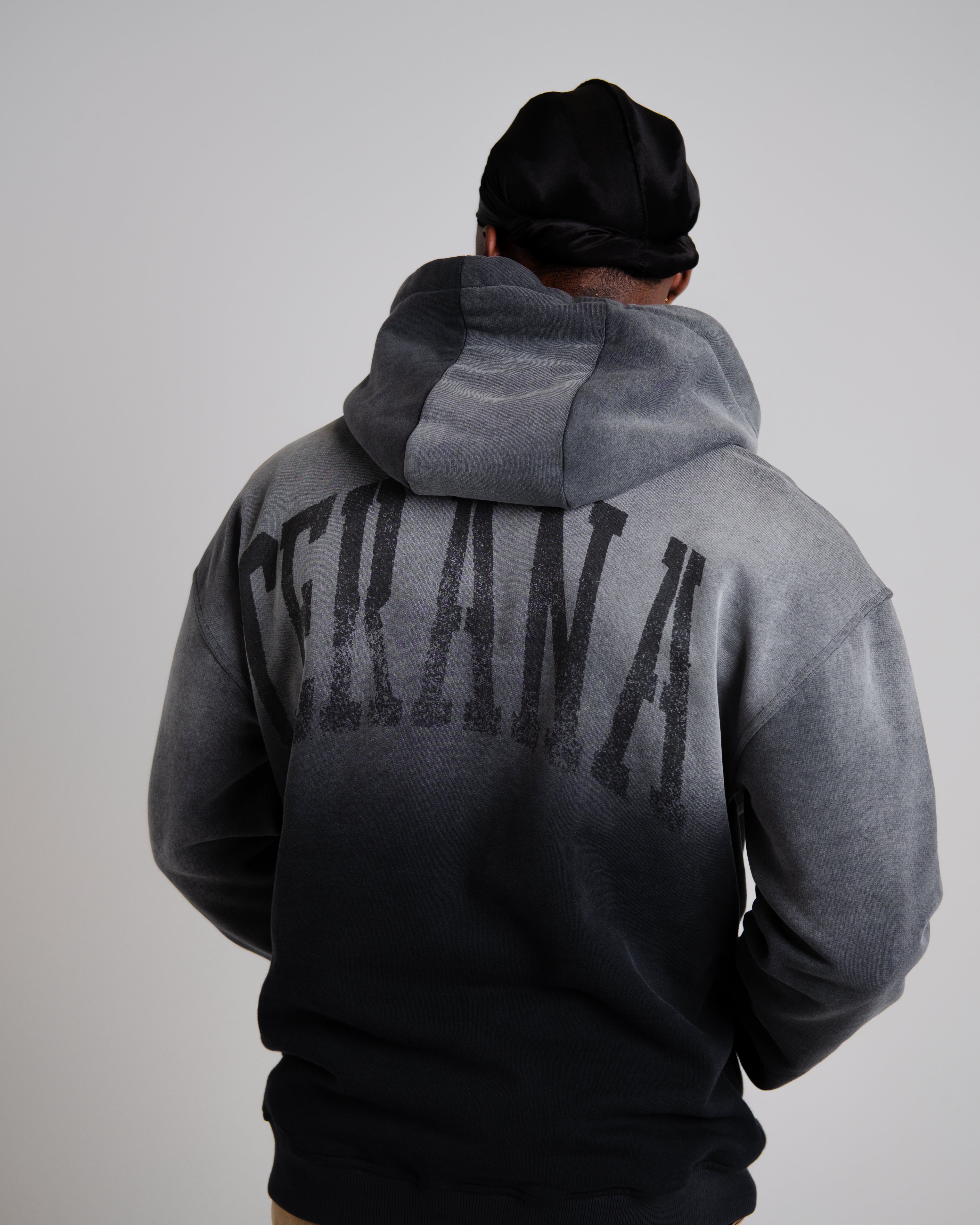 Unisex Sun Fade Rear Print Hoodie