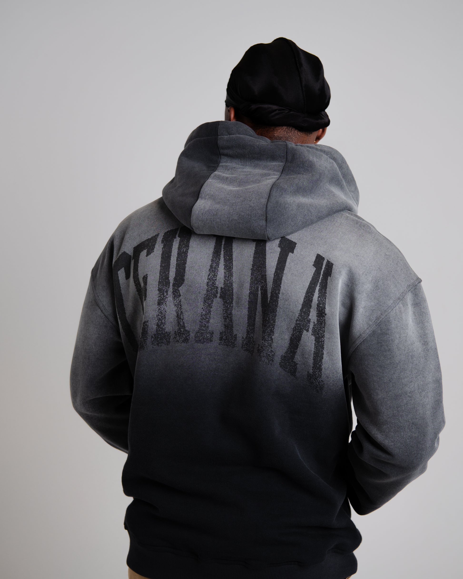 Unisex Sun Fade Rear Print Hoodie
