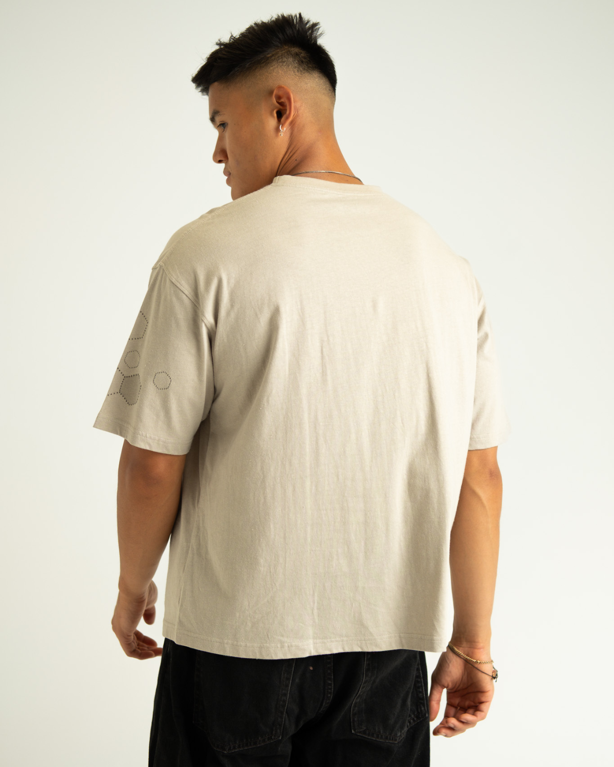 Hemp Oversized Boxy Hex Tee