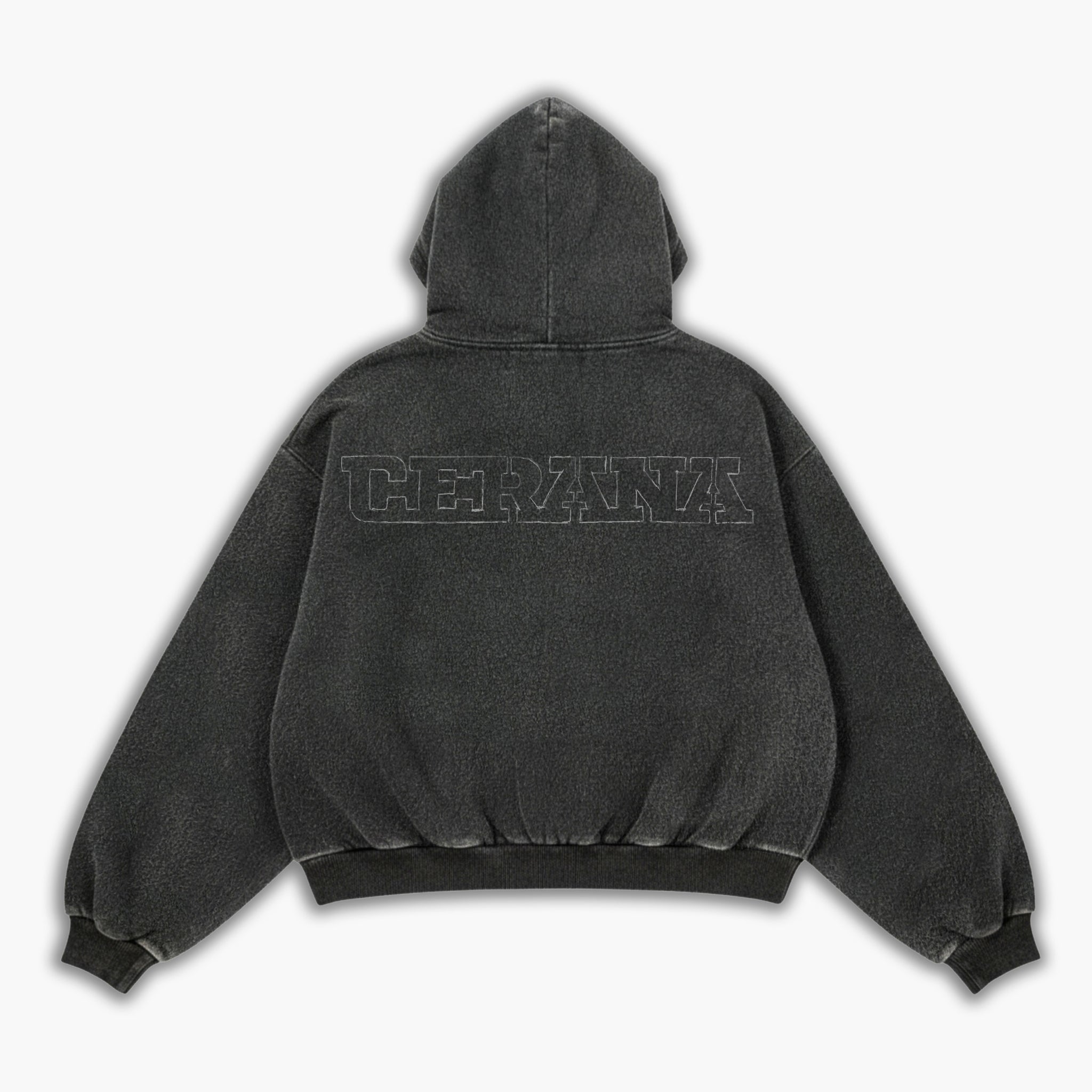 Cozy Zigzag logo Hoodie