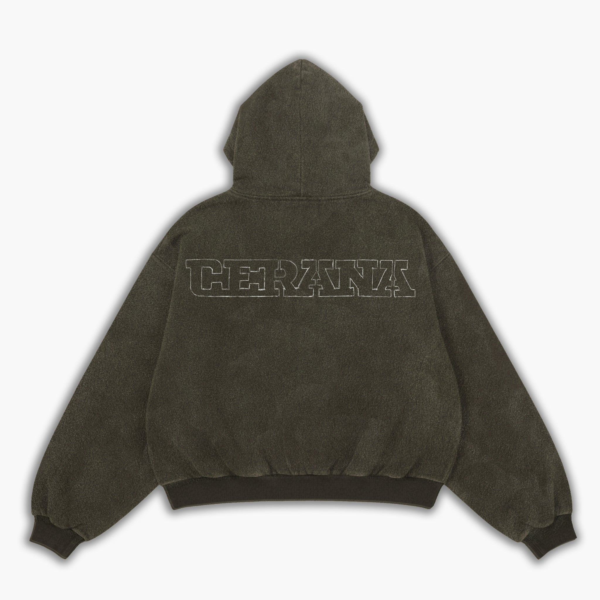 Cozy Zigzag logo Hoodie