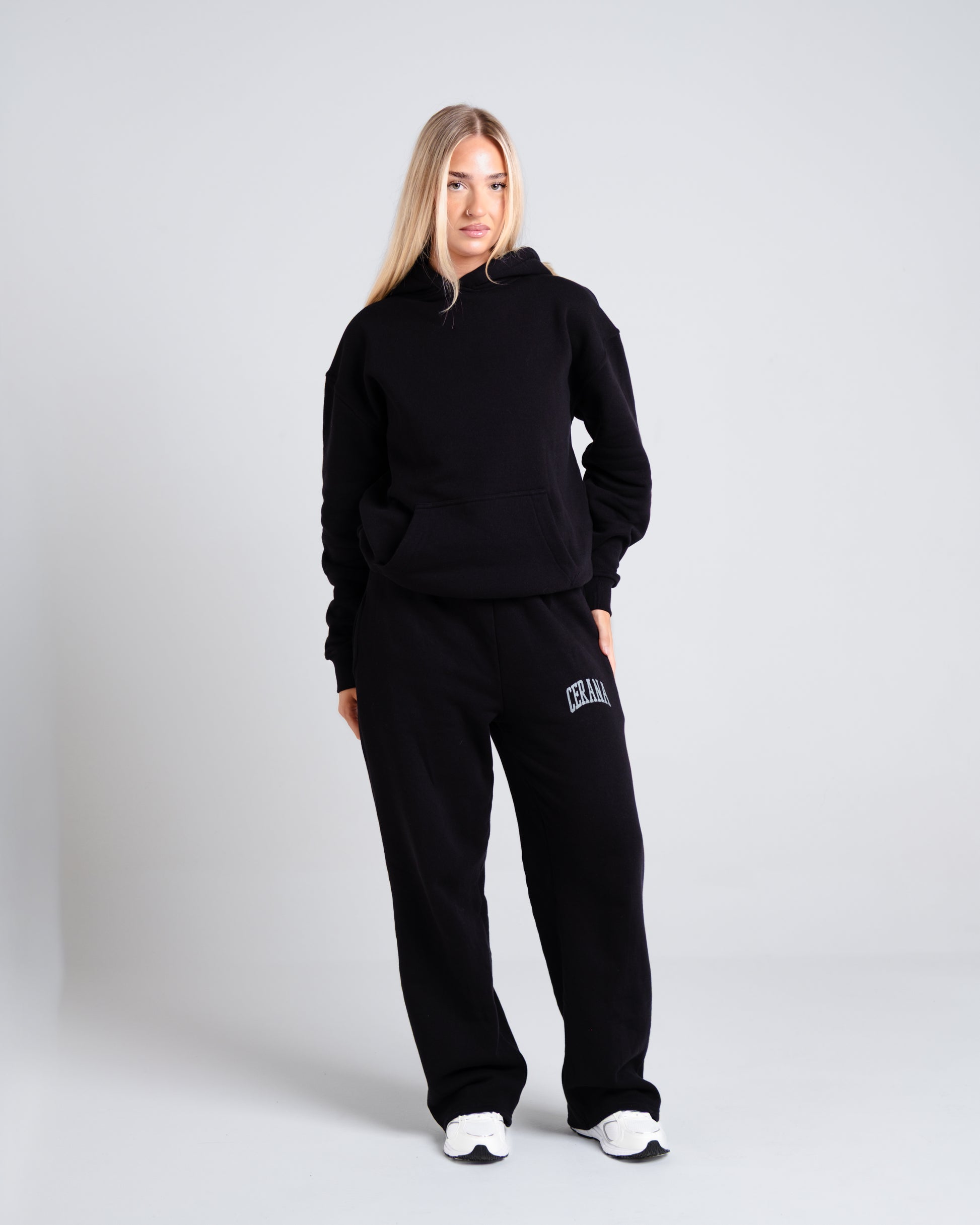 Womens Wide Leg Joggers