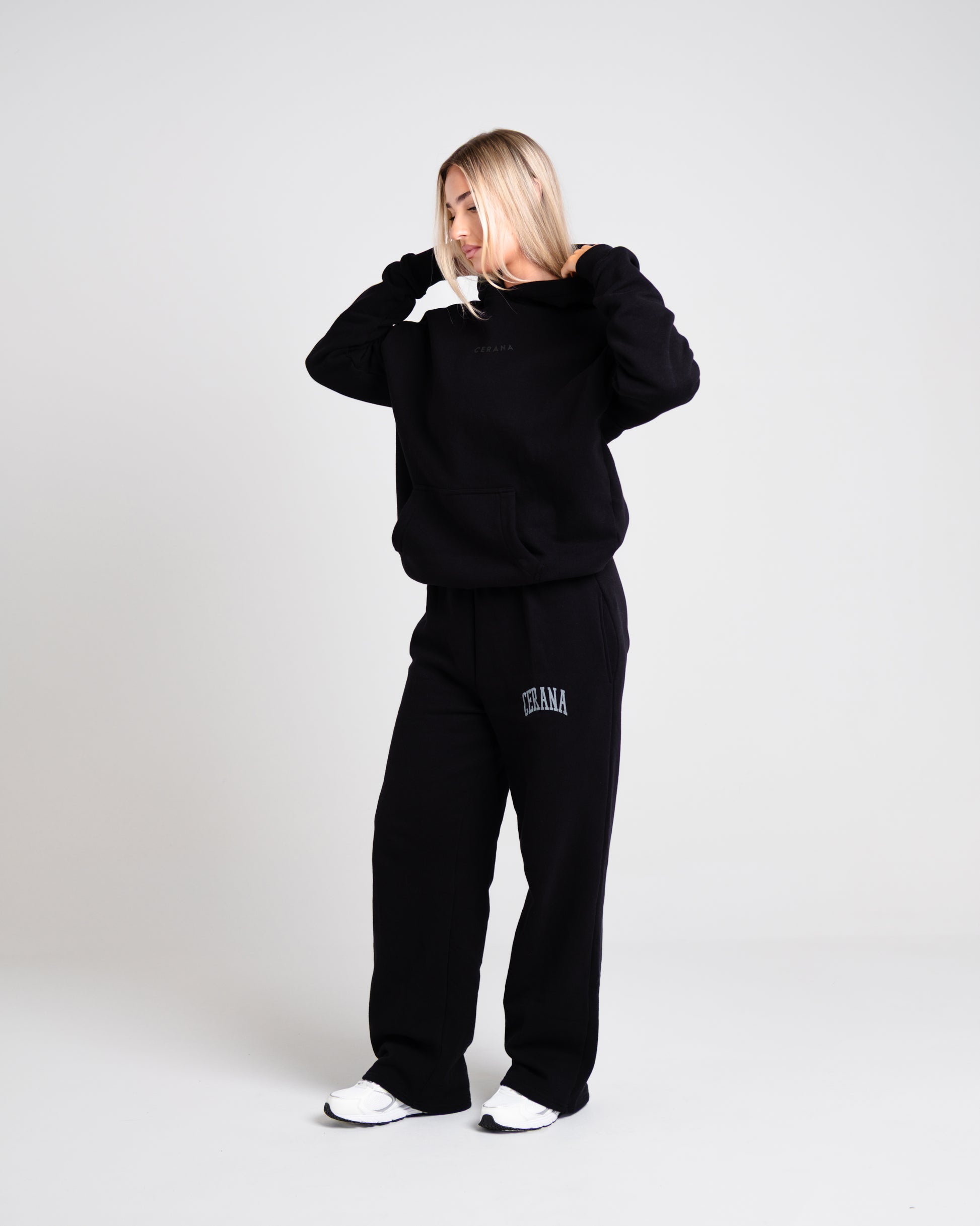 Unisex Volcano Print Hoodie