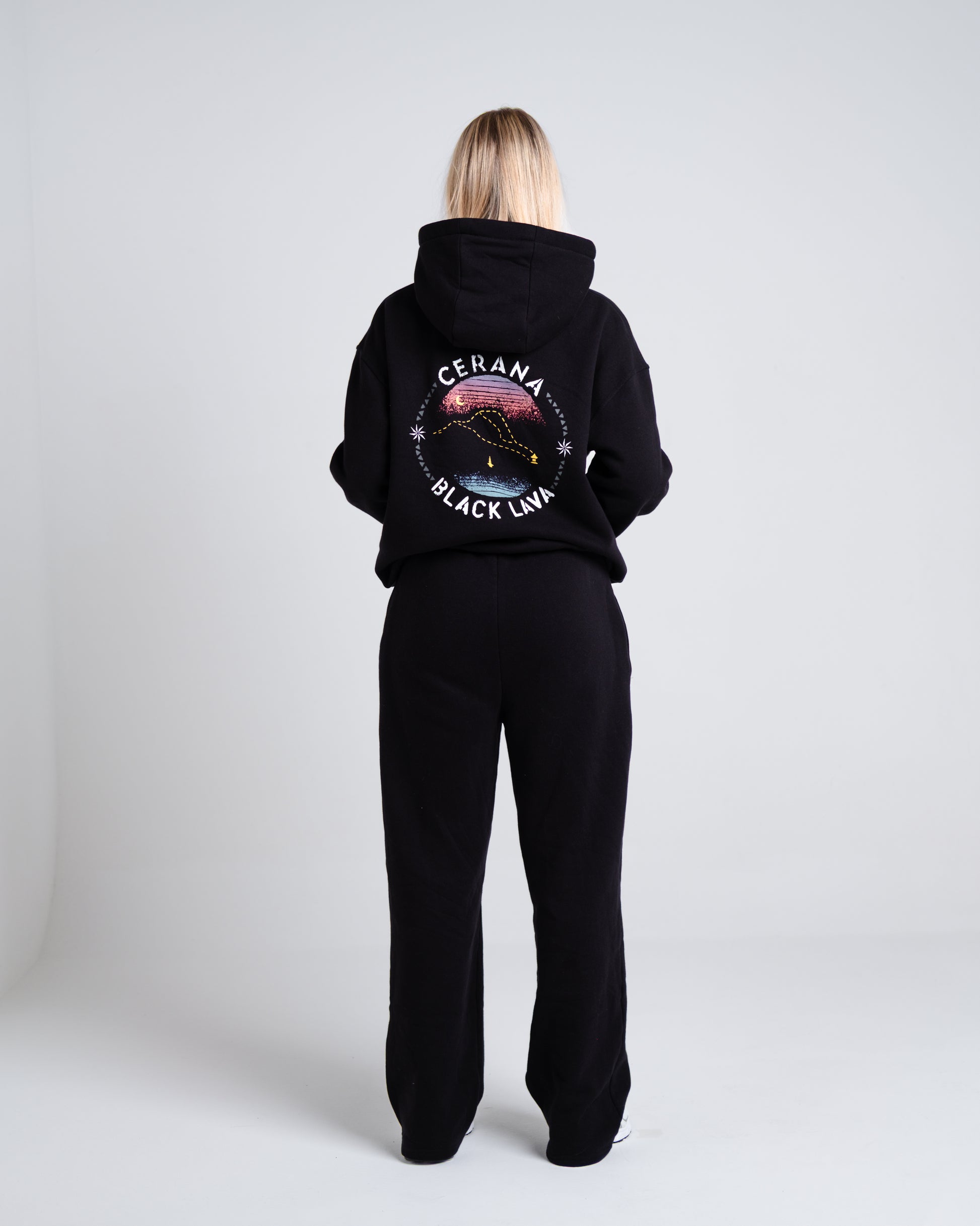 Womens Wide Leg Joggers