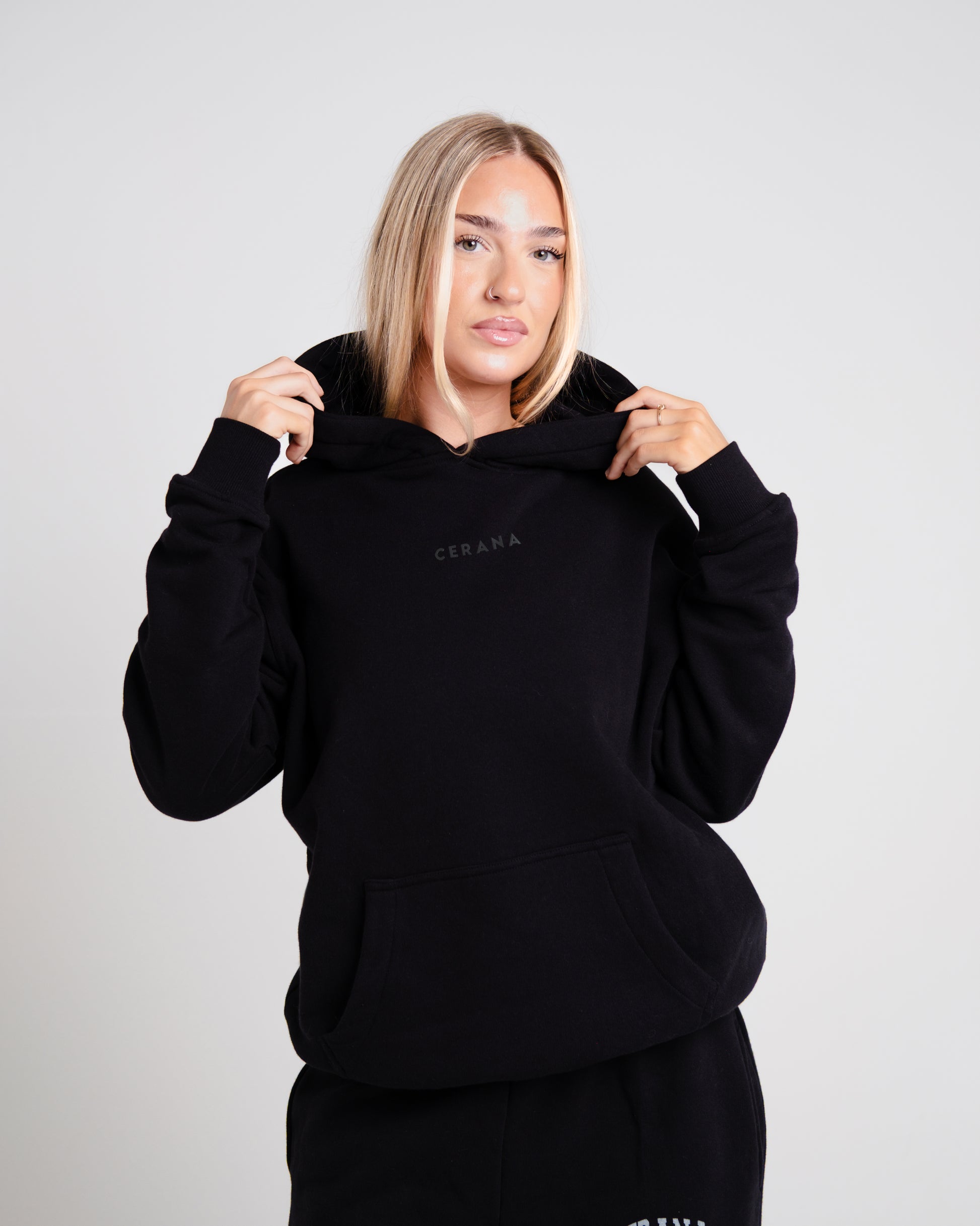 Unisex Volcano Print Hoodie