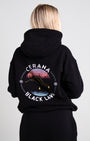 Unisex Volcano Print Hoodie