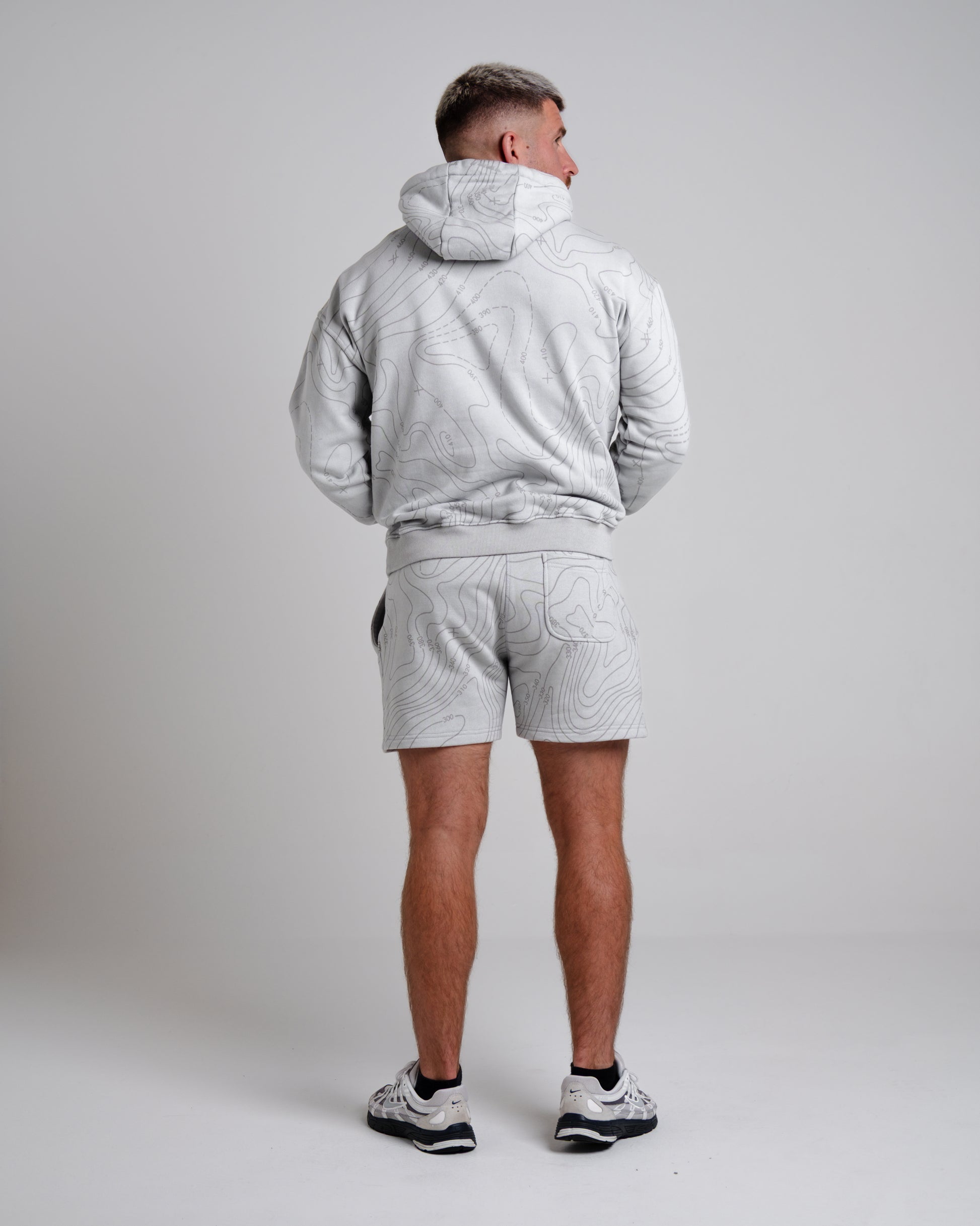 Unisex B-LVA Topo Map Hoodie