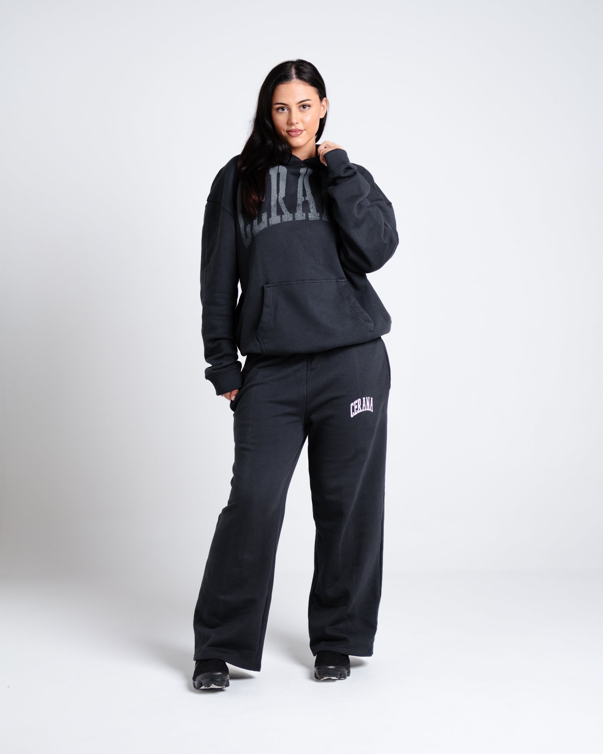 Womens Wide Leg Joggers