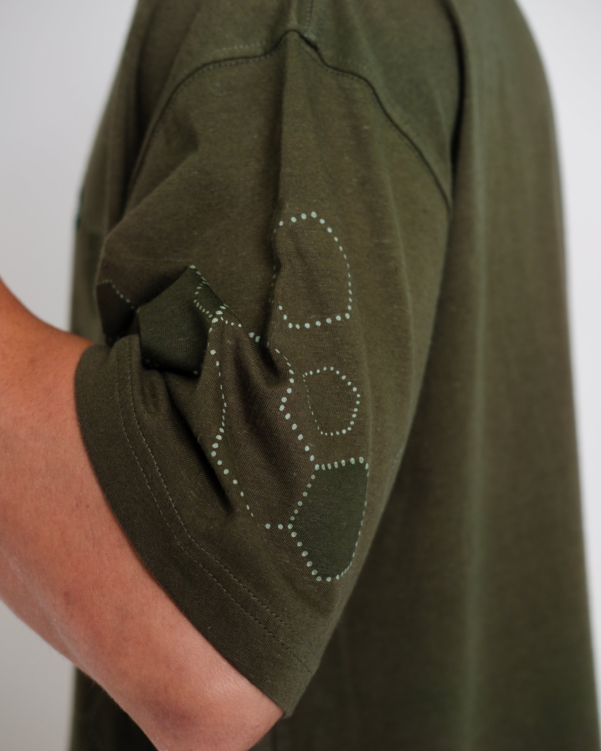 Hemp Oversized Boxy Hex Tee