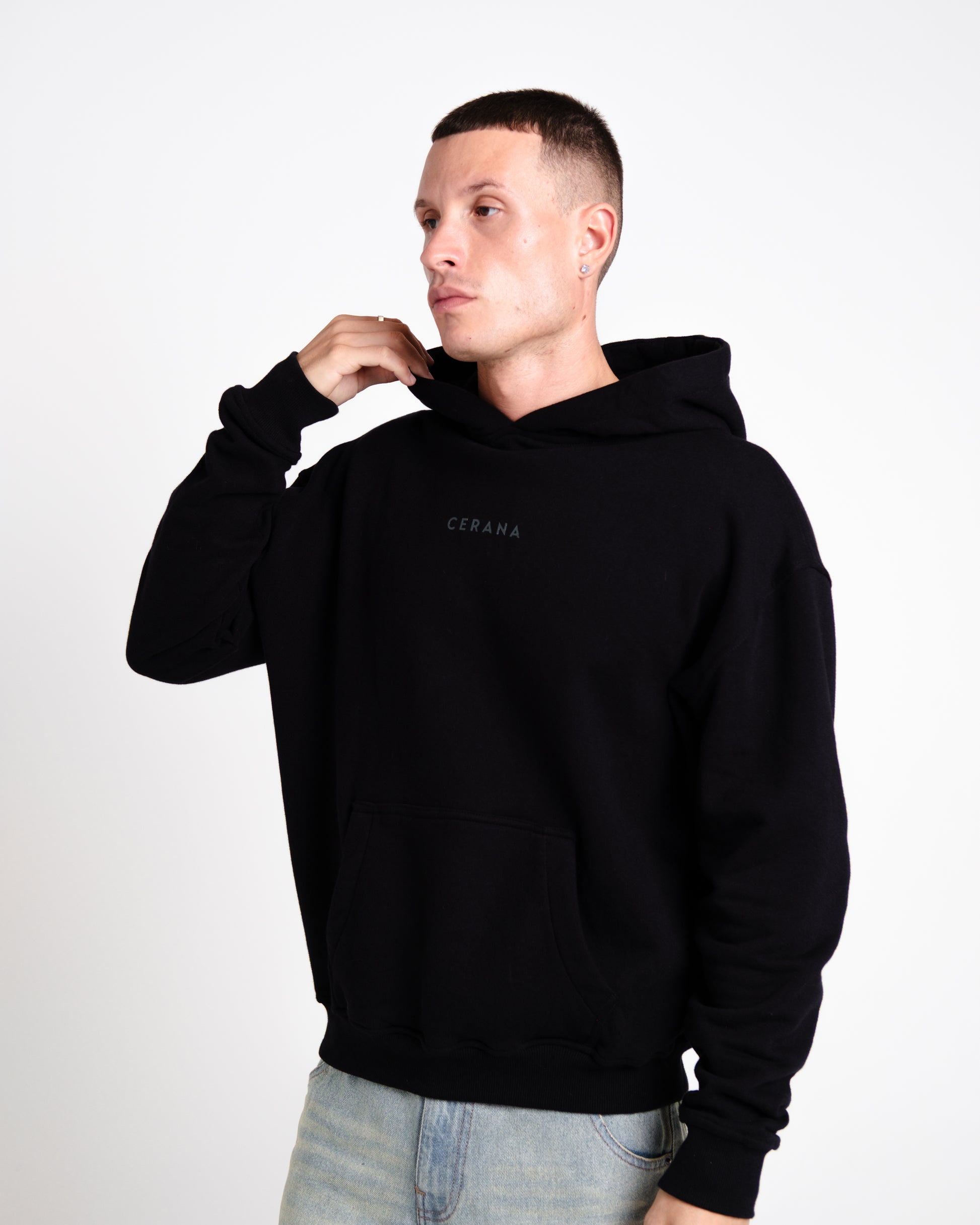 Unisex B-LVA Stack Logo Hoodie