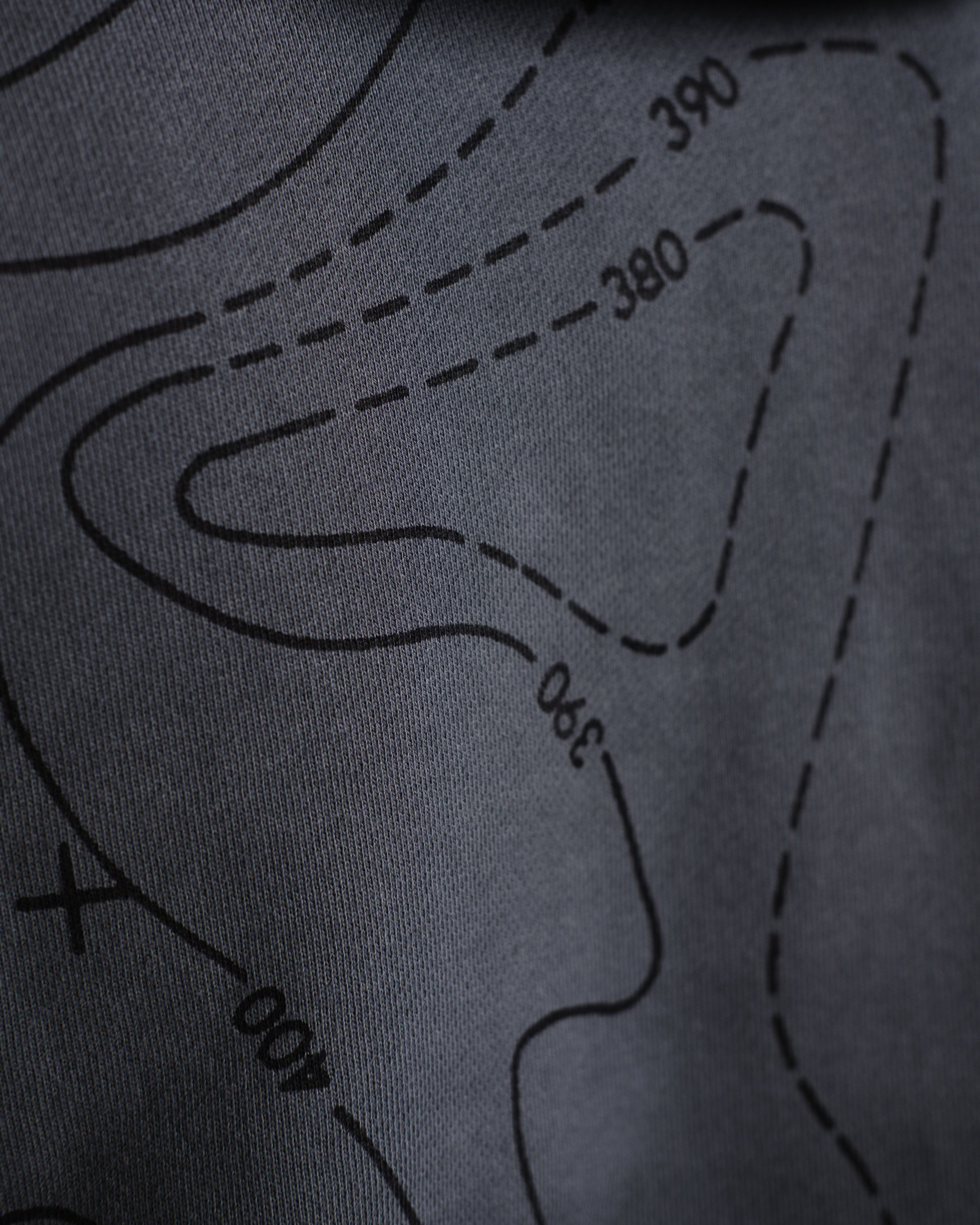 Unisex B-LVA Topo Map Hoodie