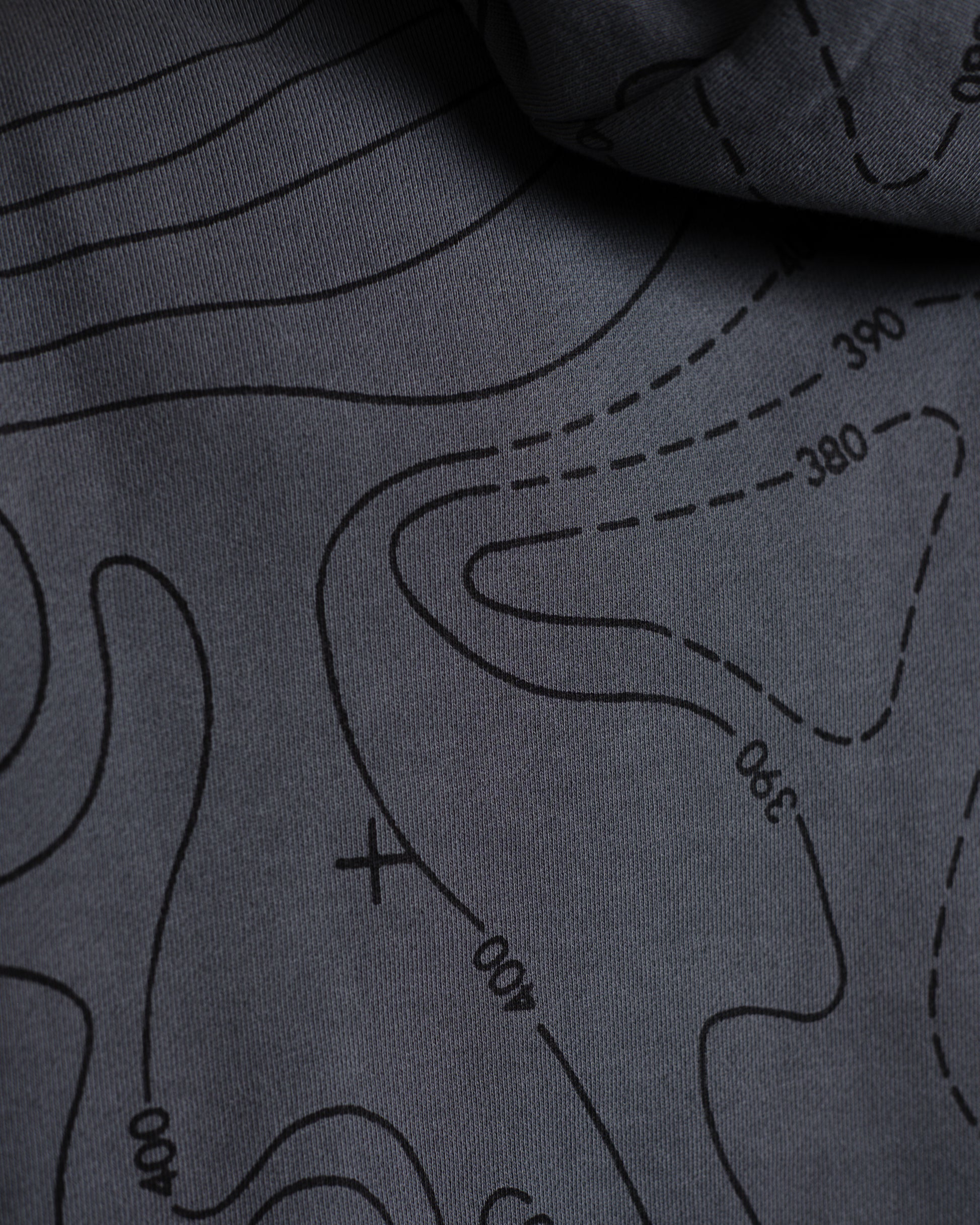 Unisex B-LVA Topo Map Hoodie