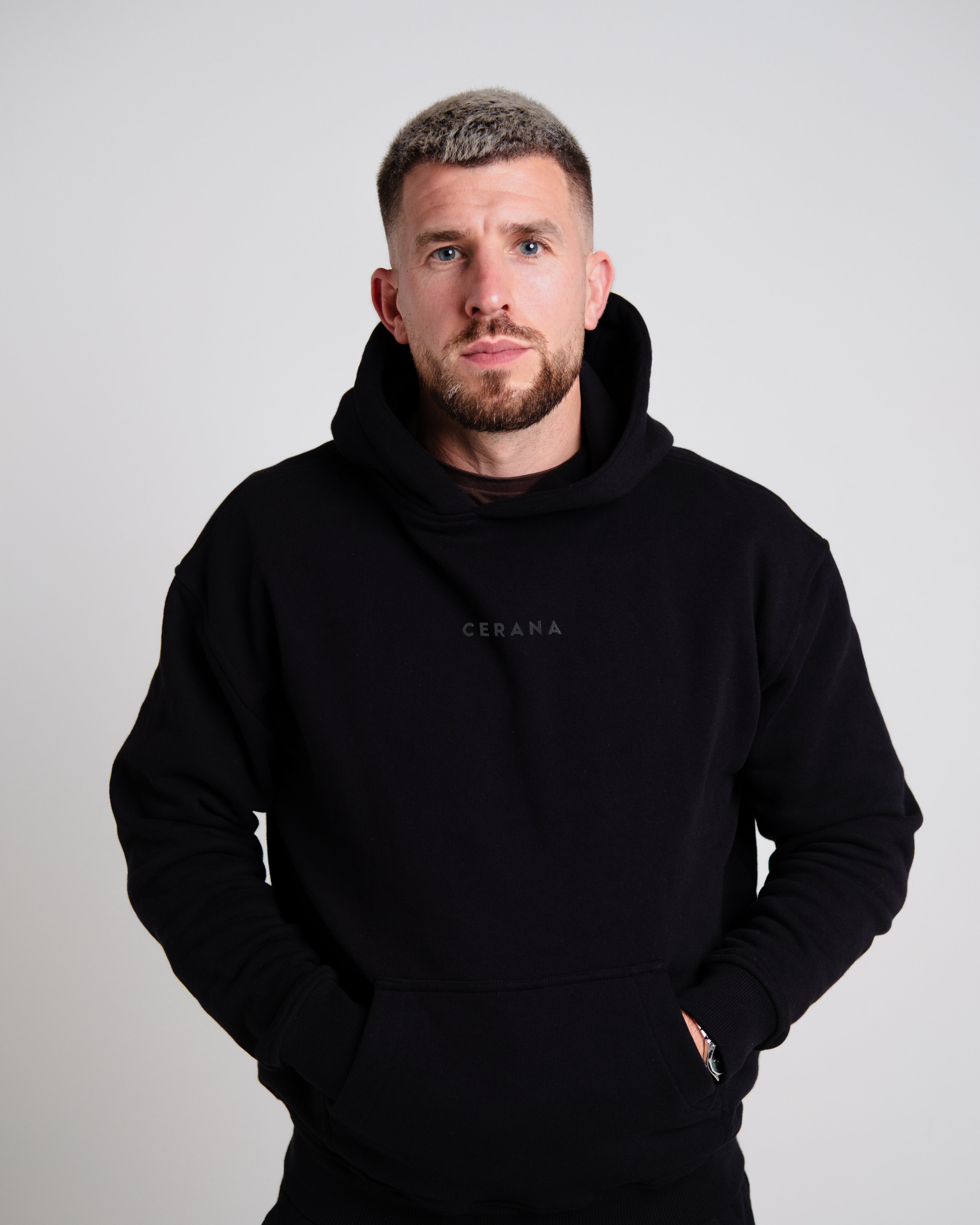 Unisex Volcano Print Hoodie