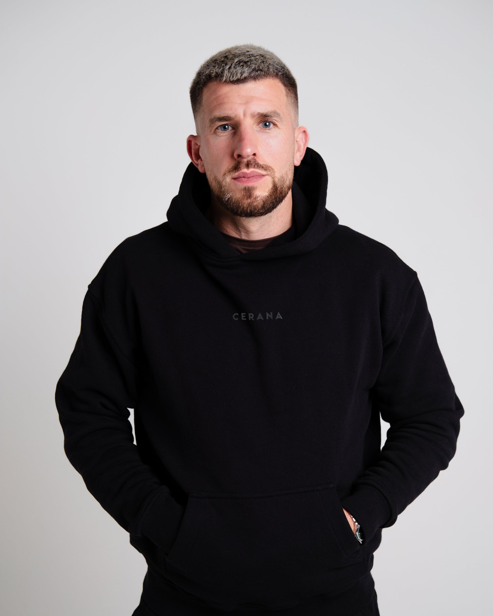 Unisex Volcano Print Hoodie