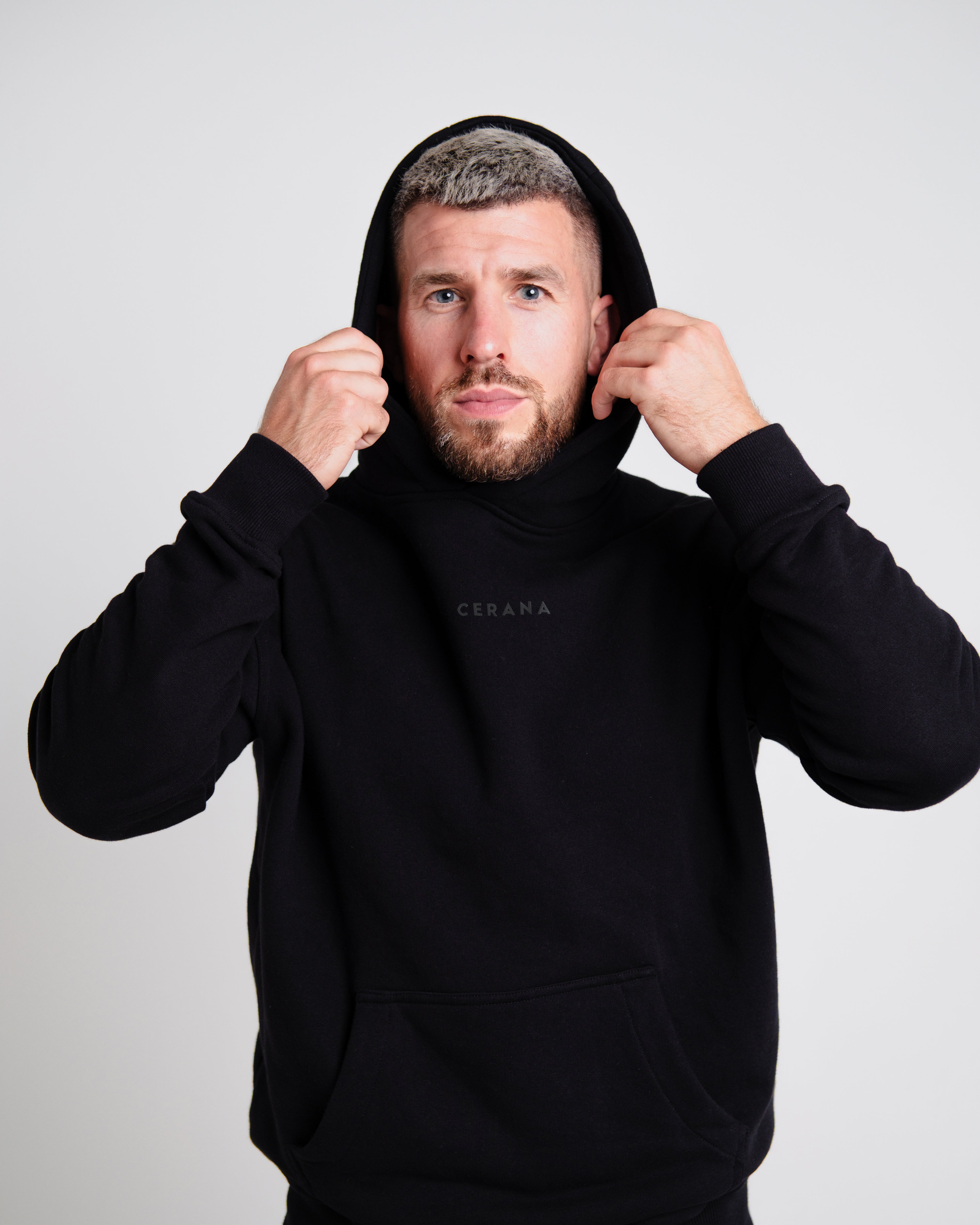 Unisex Volcano Print Hoodie