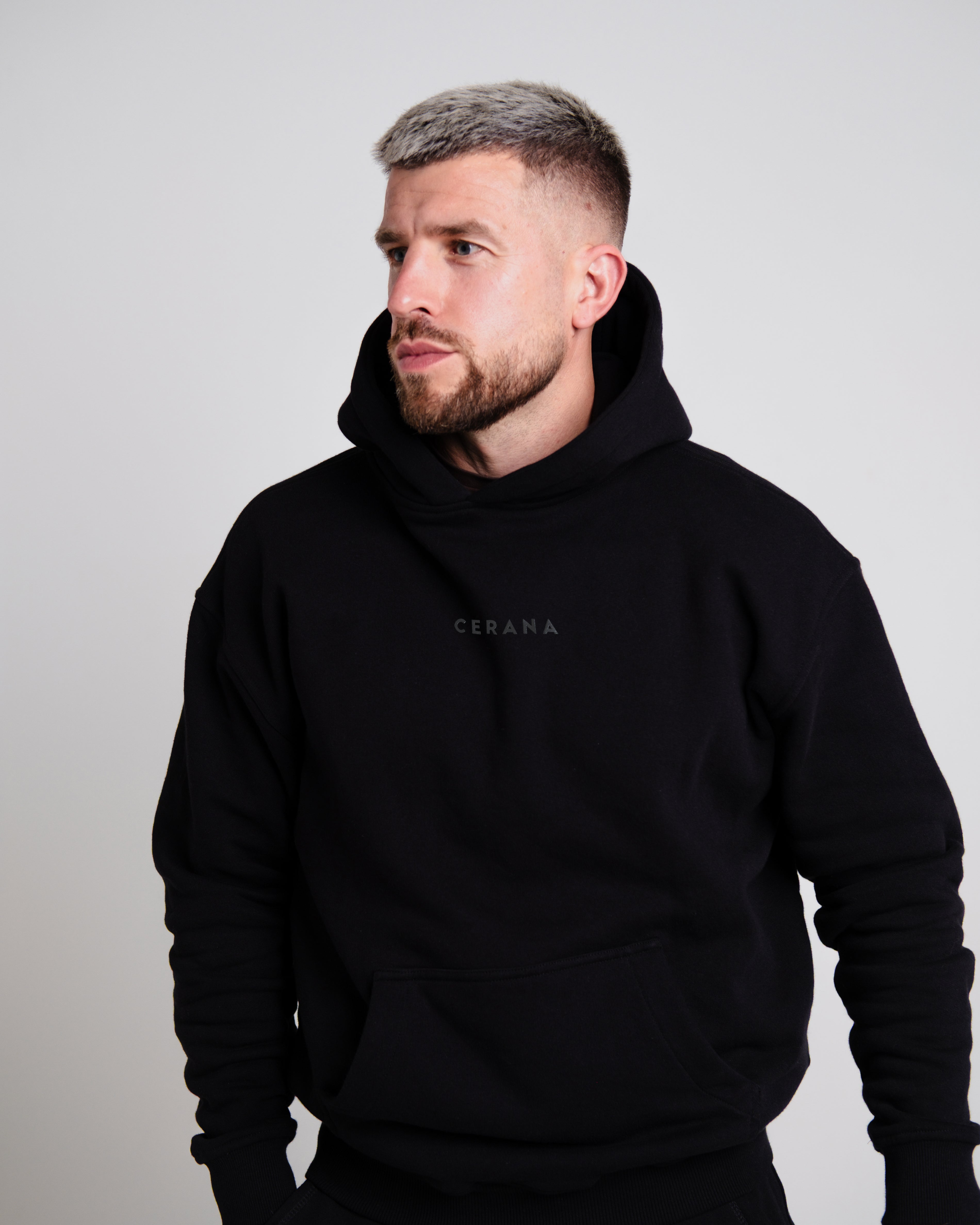 Unisex Volcano Print Hoodie