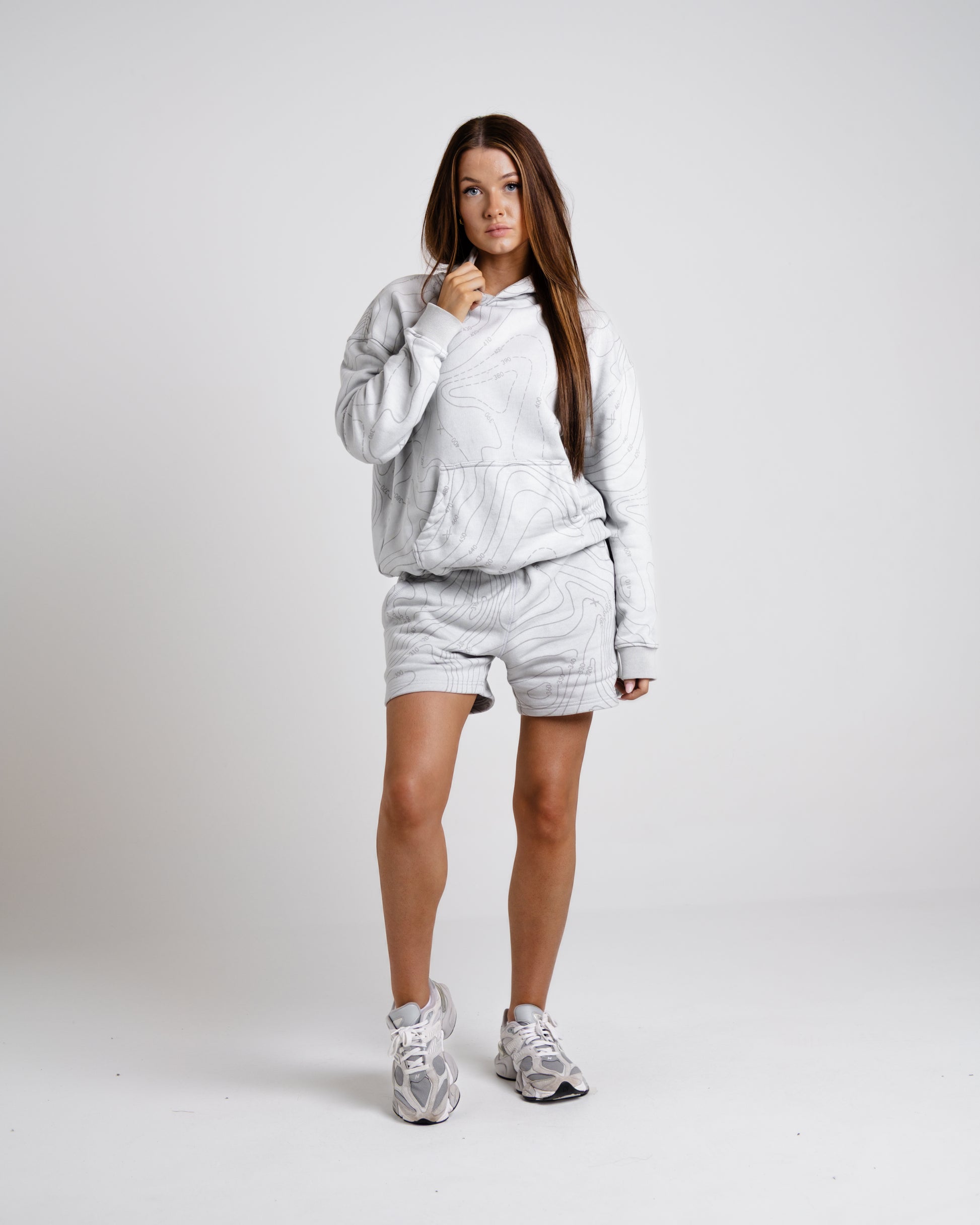 Unisex B-LVA Topo Map Hoodie