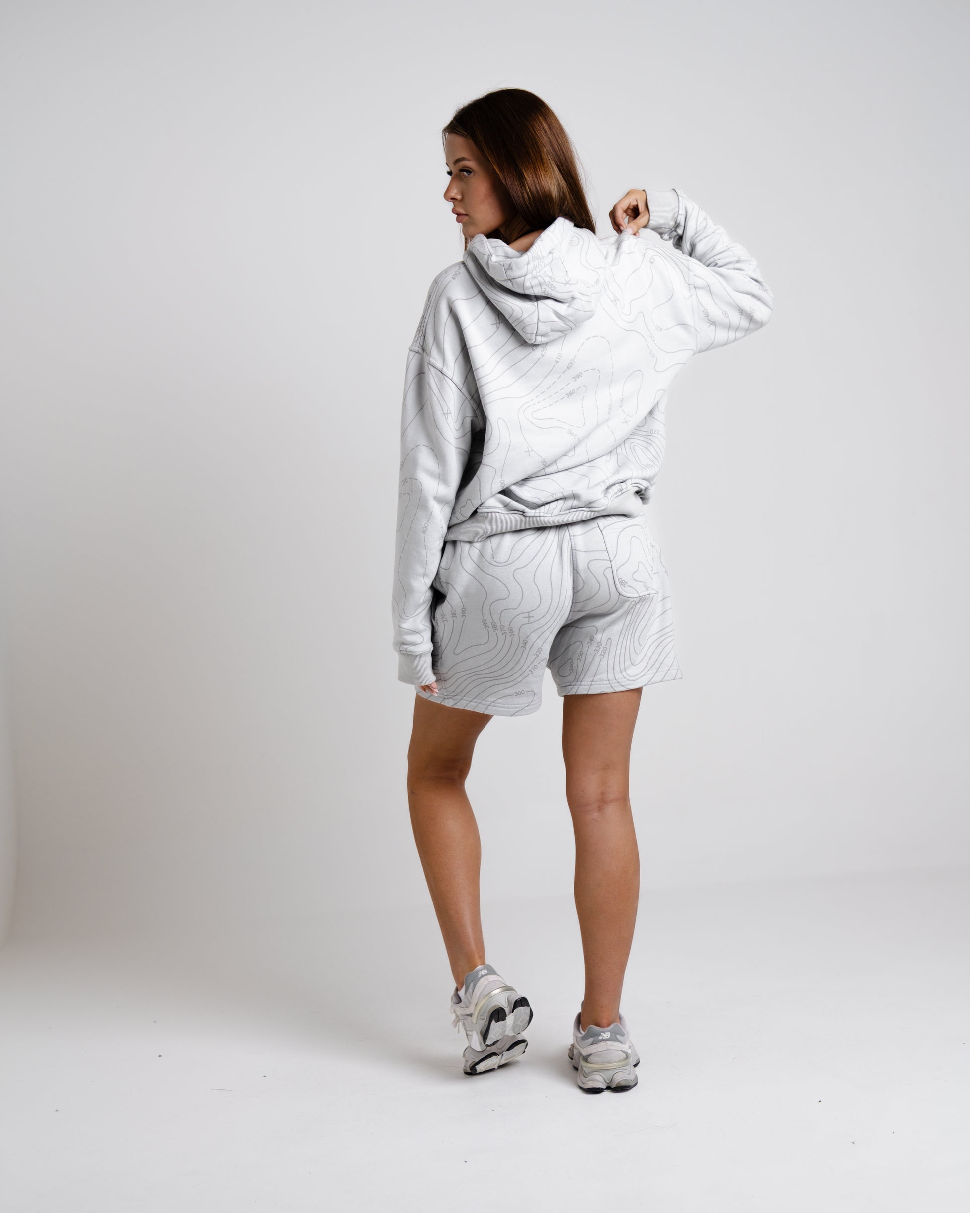 Unisex B-LVA Topo Map Hoodie