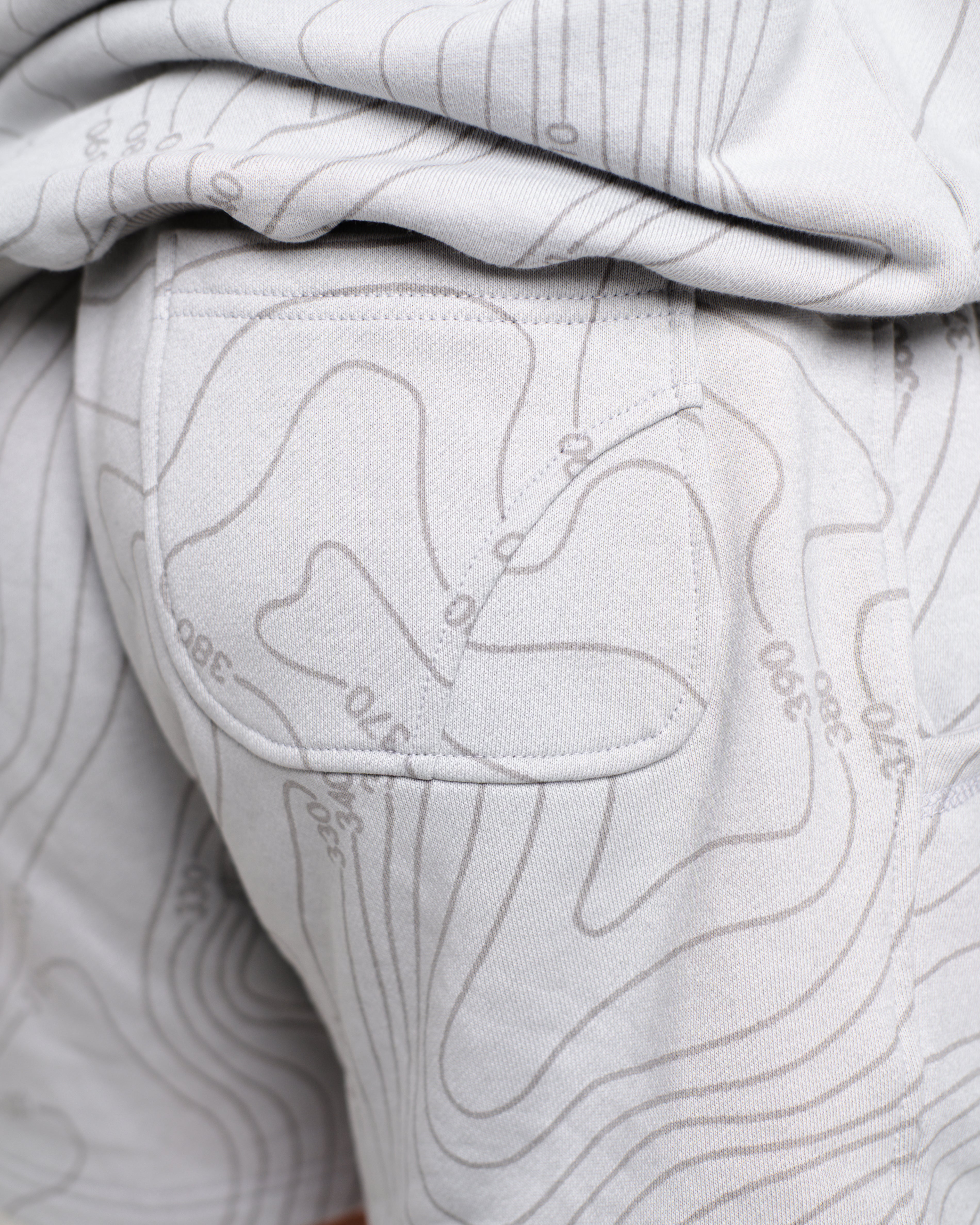 Unisex B-LVA Topo Map Shorts