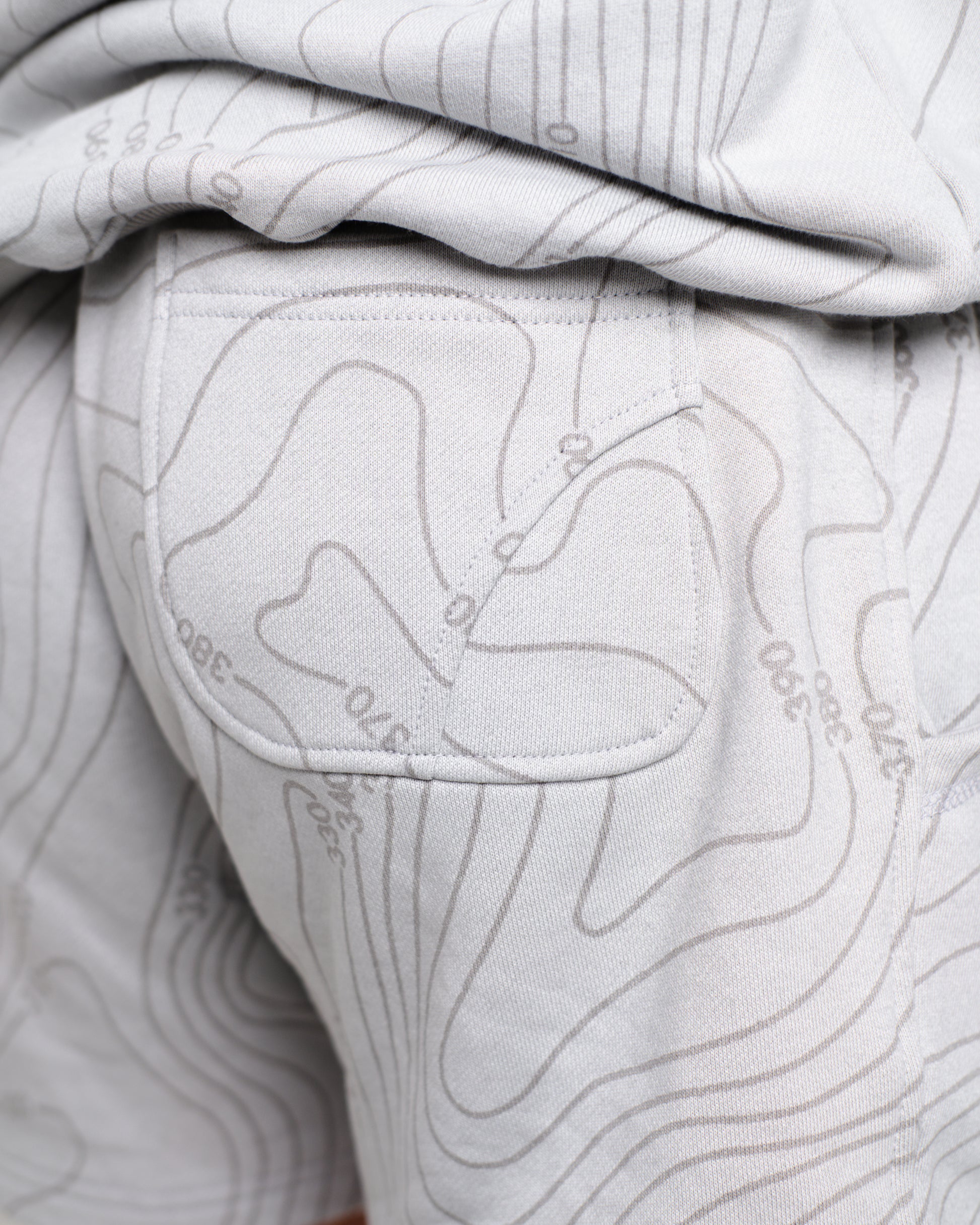 Unisex B-LVA Topo Map Shorts