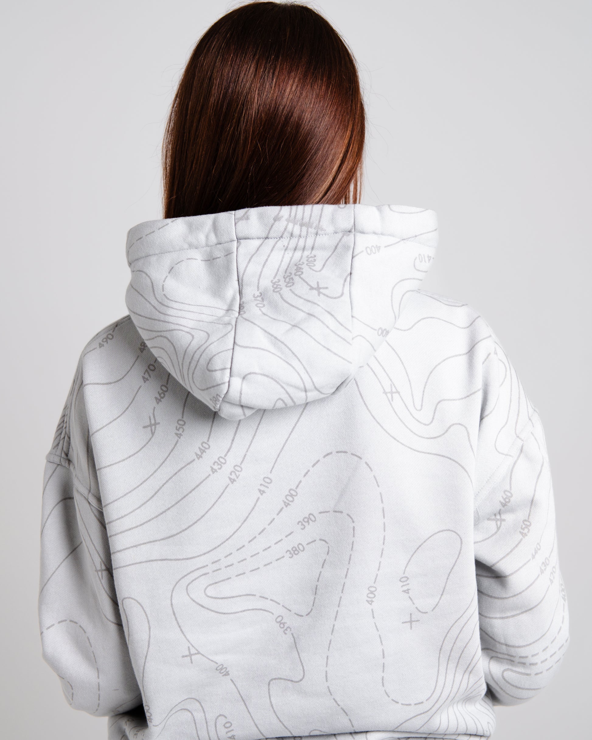 Unisex B-LVA Topo Map Hoodie