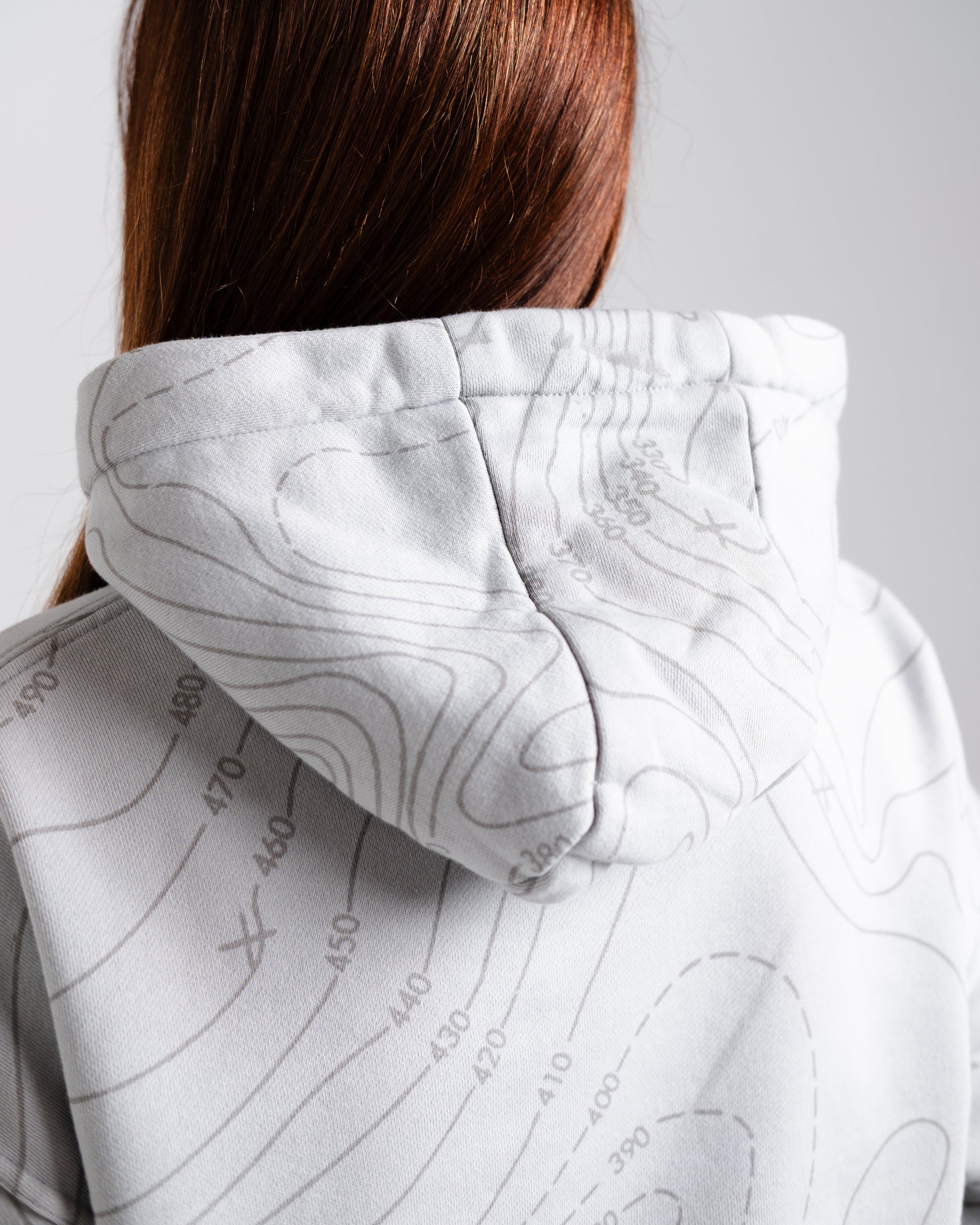 Unisex B-LVA Topo Map Hoodie