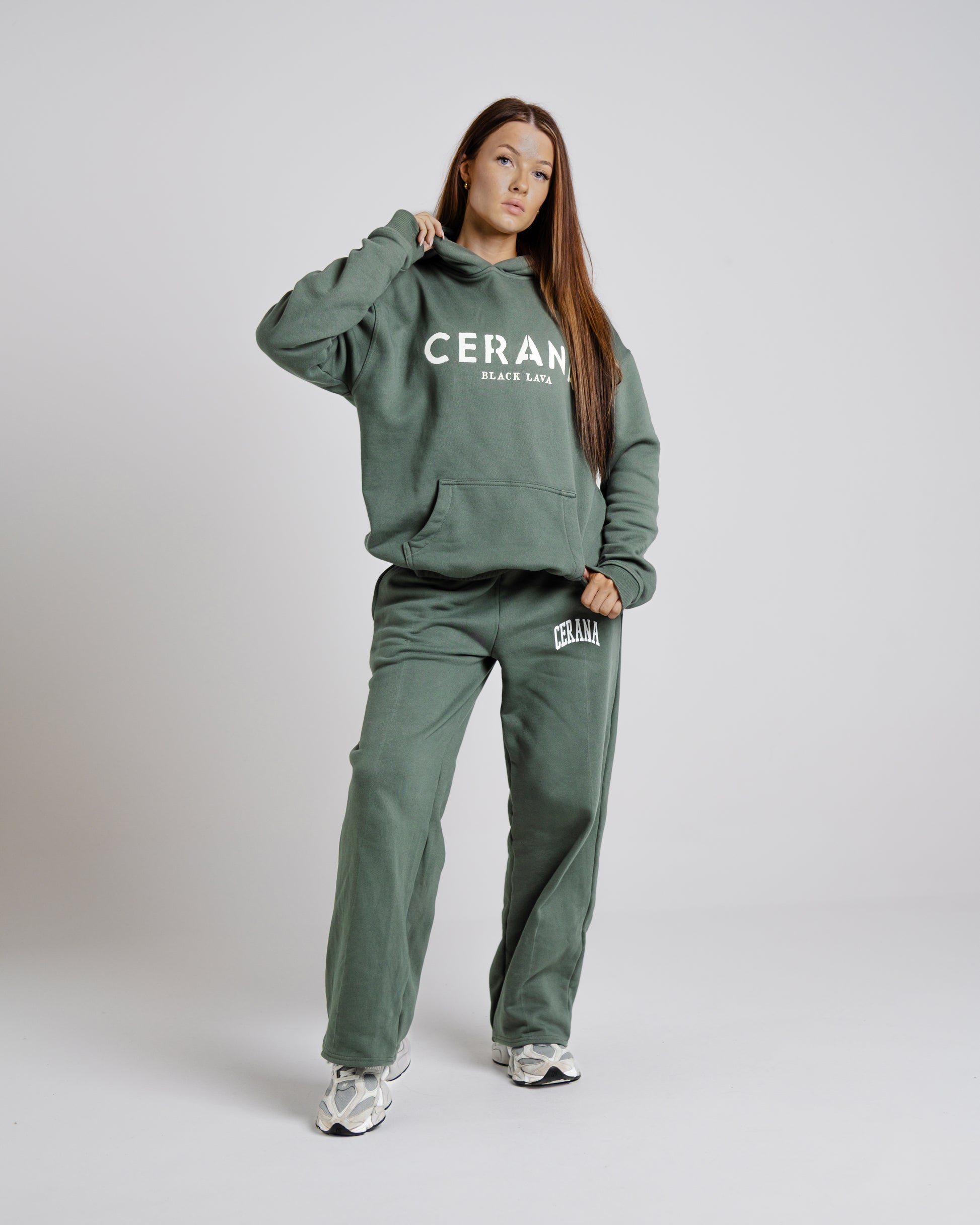 Womens Wide Leg Joggers