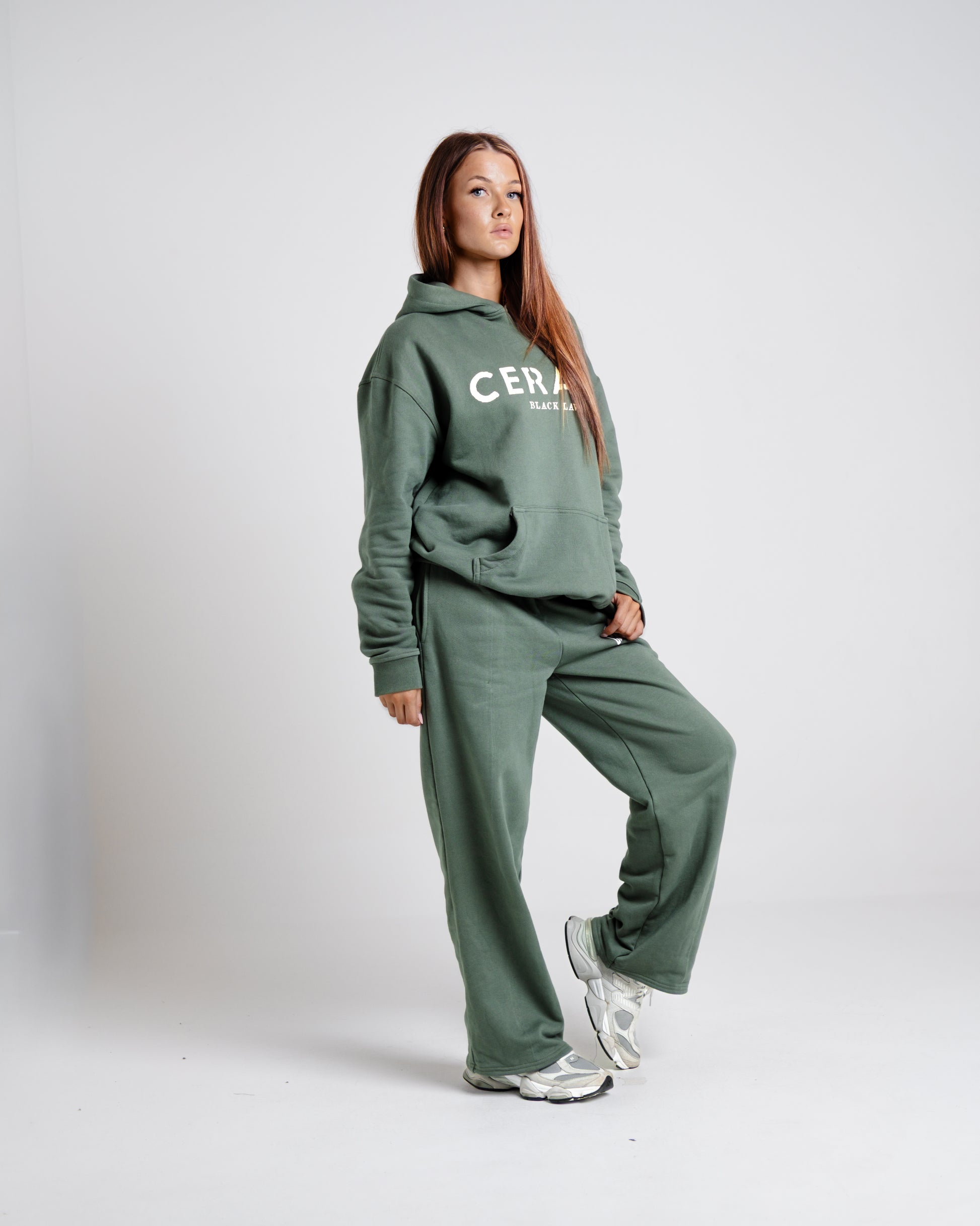 Womens Wide Leg Joggers