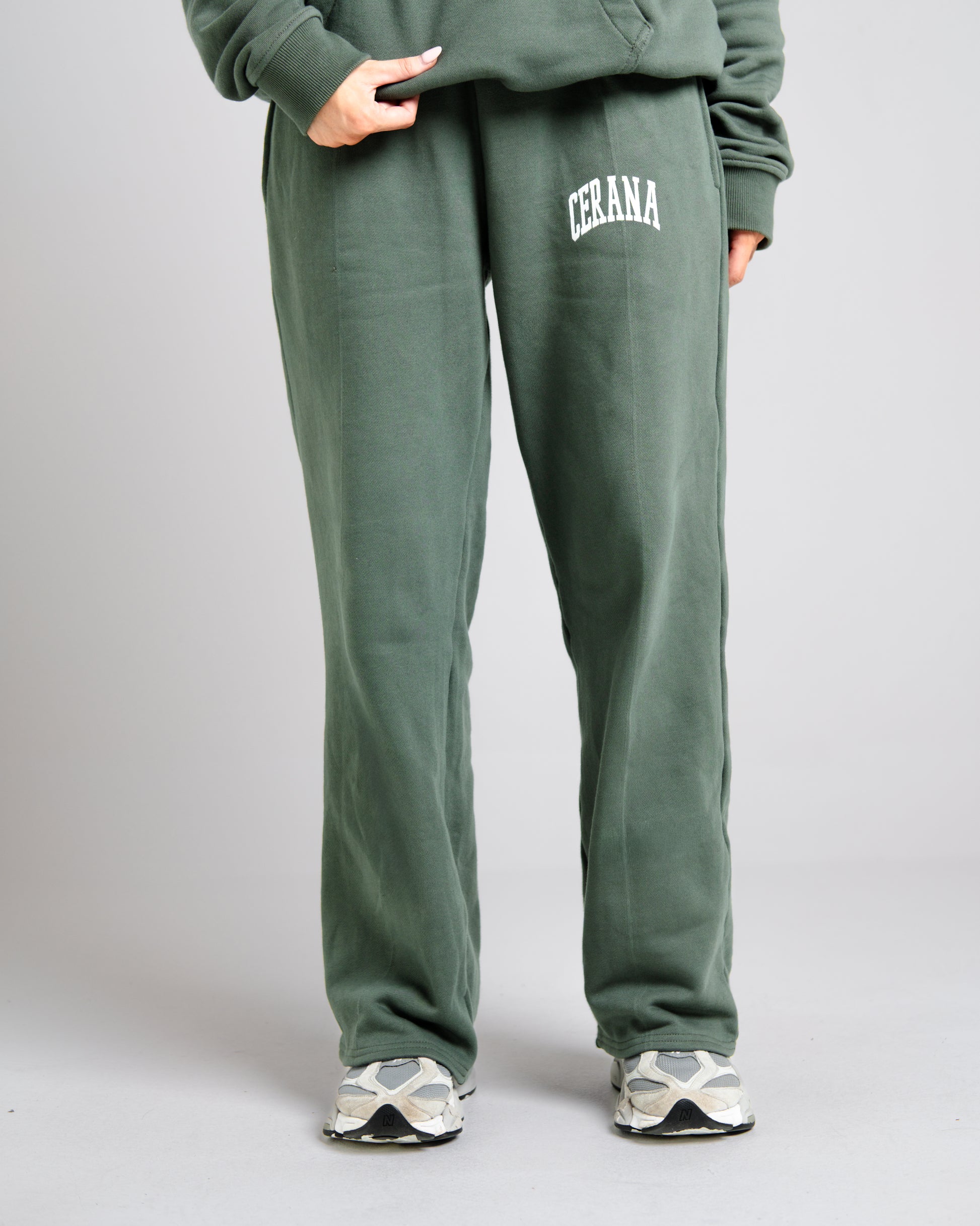Womens Wide Leg Joggers