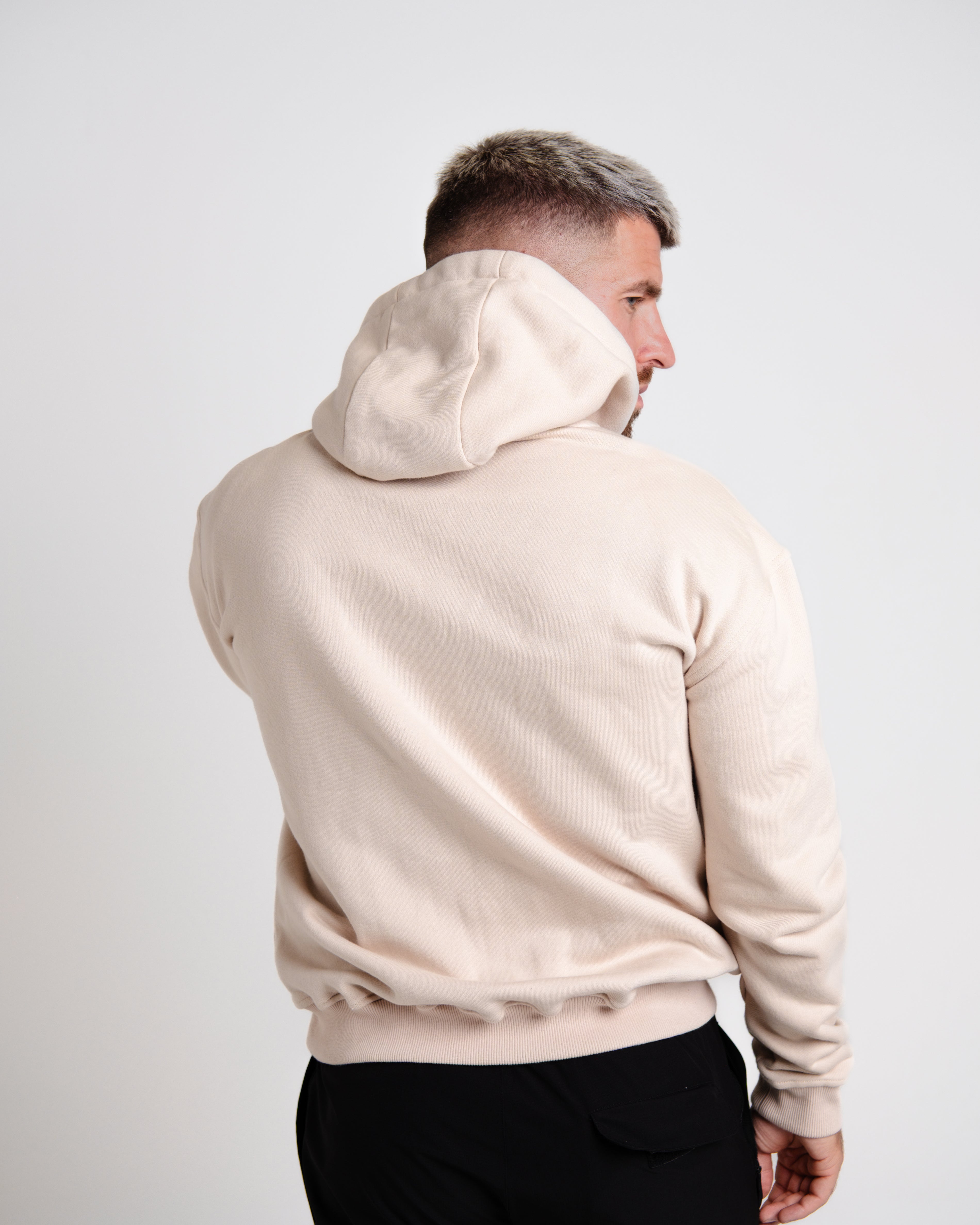 Unisex Essential Stack Logo Hoodie