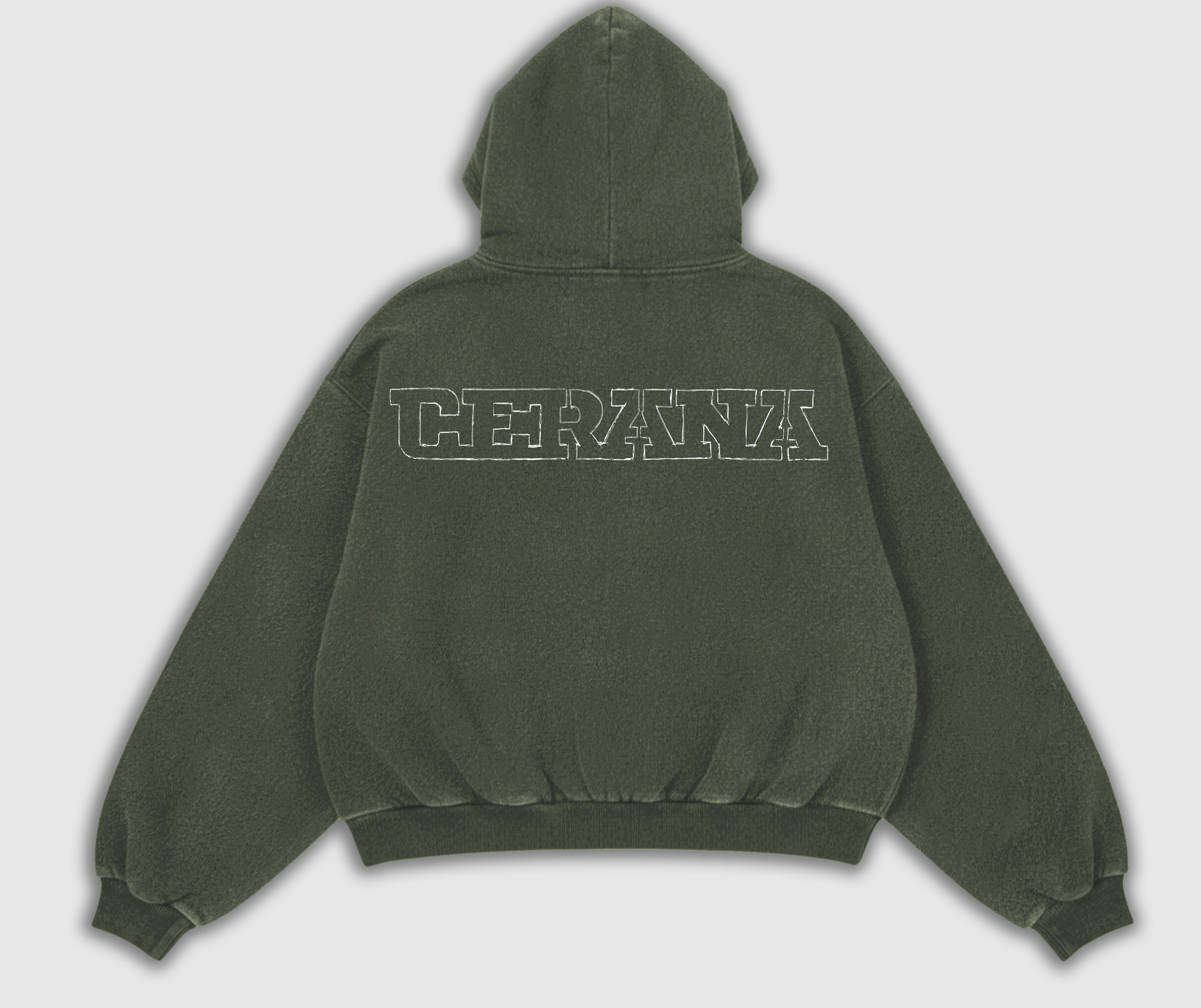 Cozy Zigzag logo Hoodie