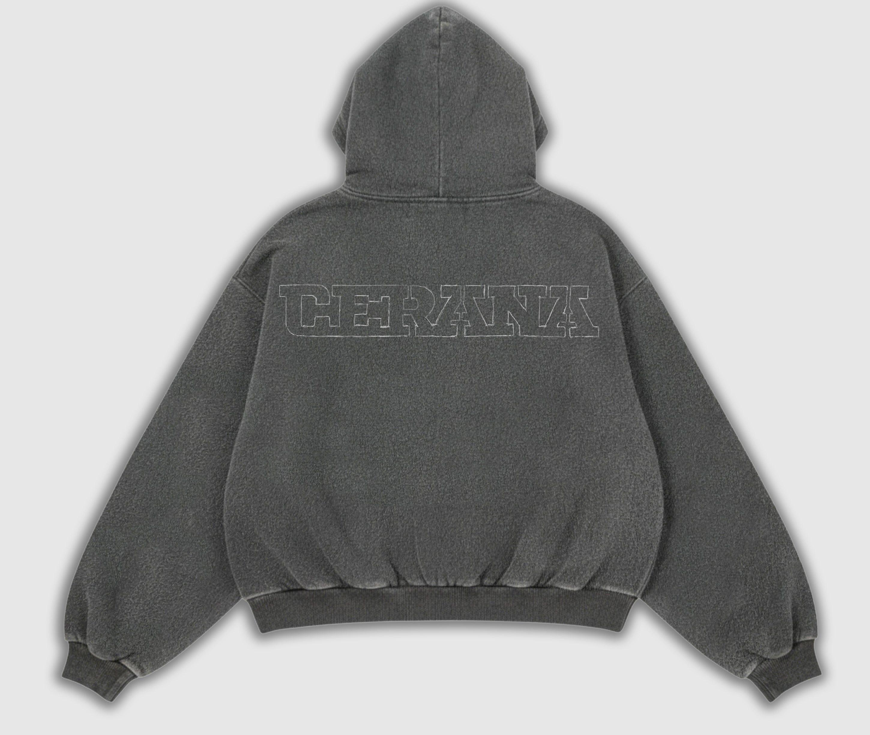 Cozy Zigzag logo Hoodie