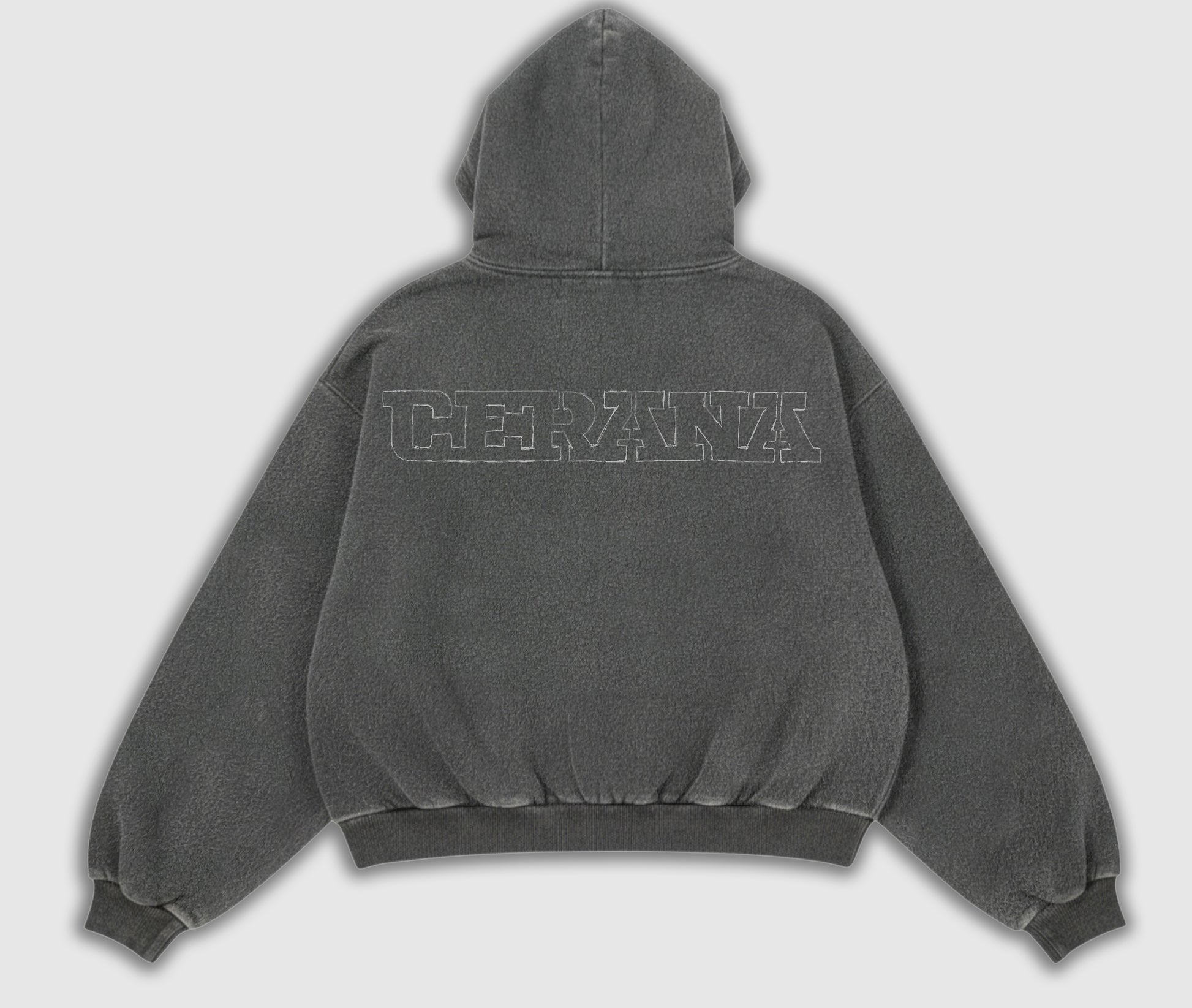 Cozy Zigzag logo Hoodie