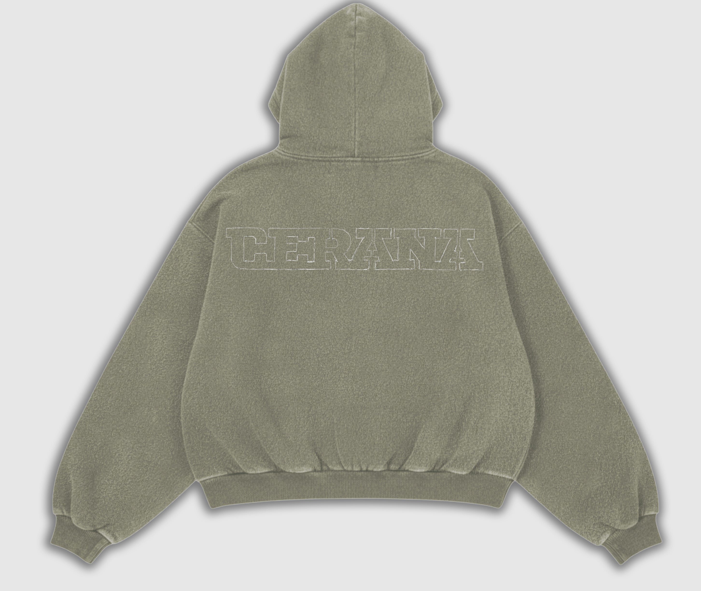 Cozy Zigzag logo Hoodie