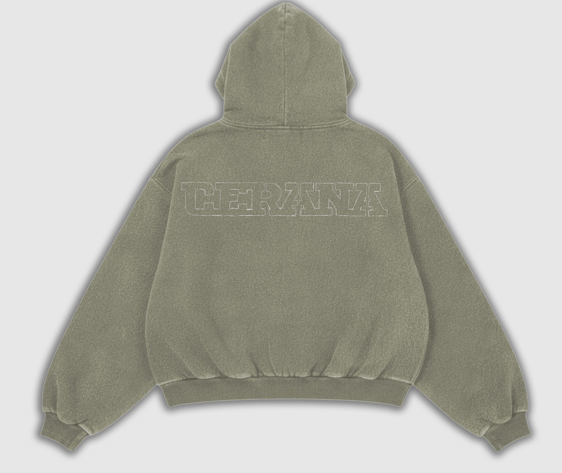 Cozy Zigzag logo Hoodie