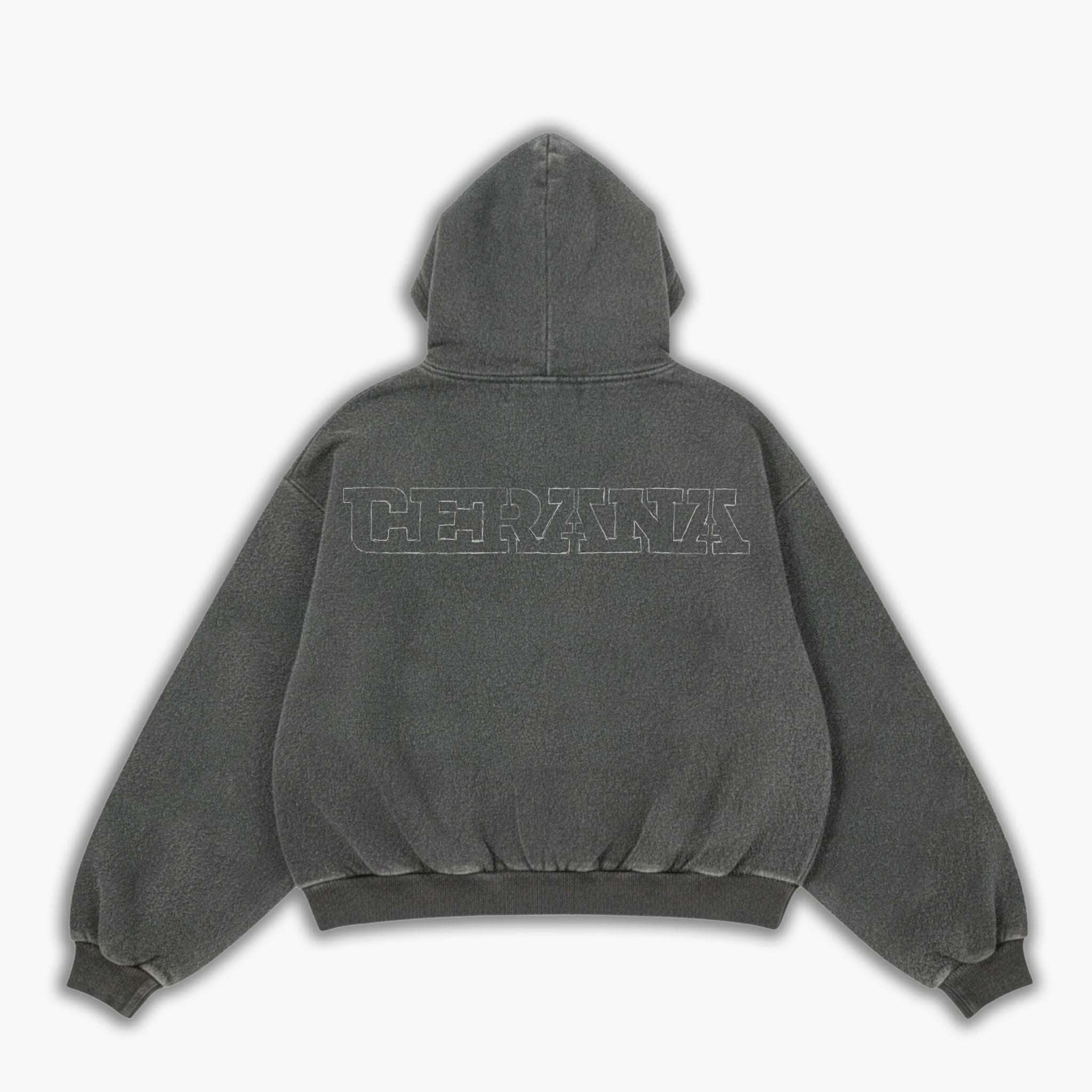 Cozy Zigzag logo Hoodie