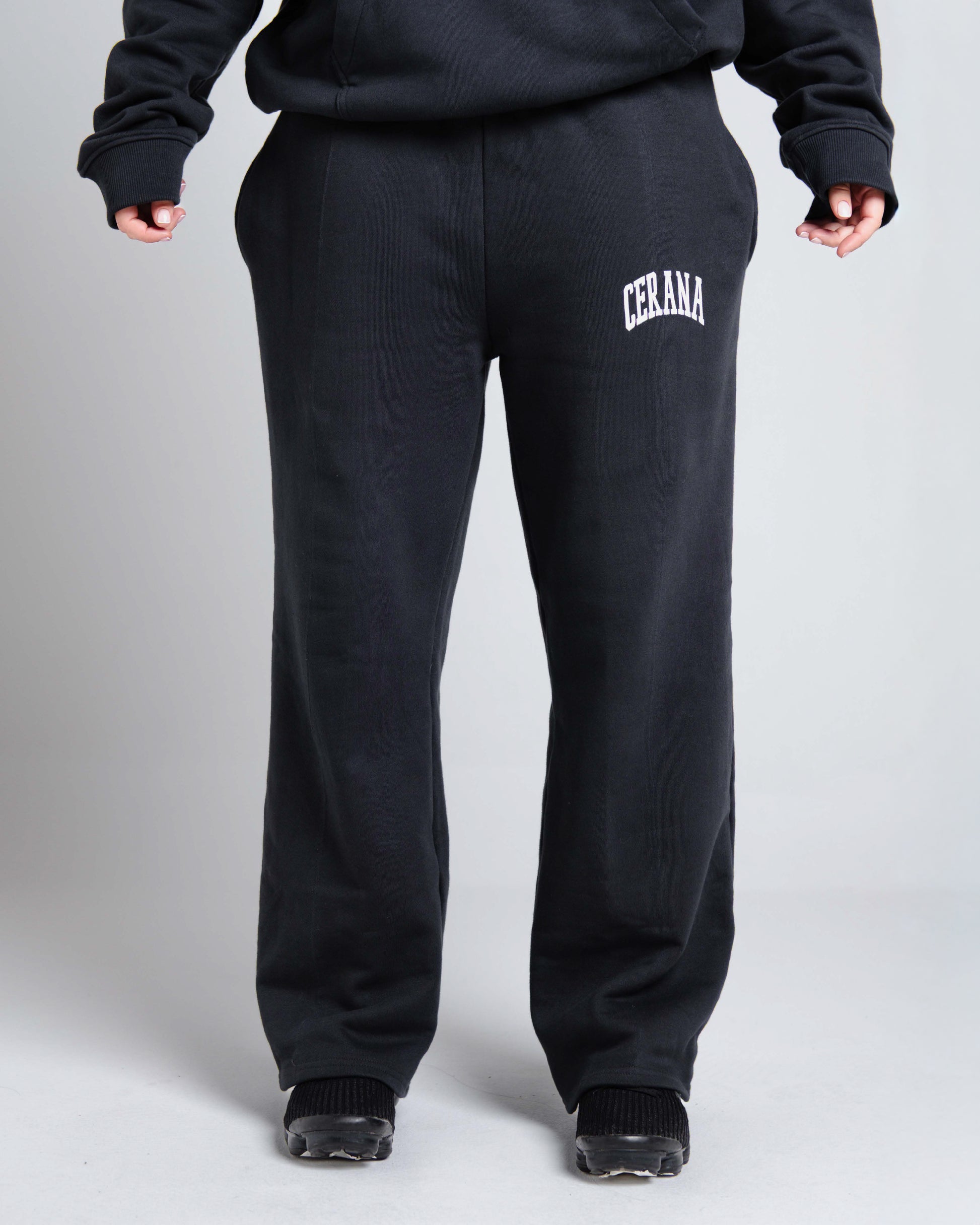 Womens Wide Leg Joggers