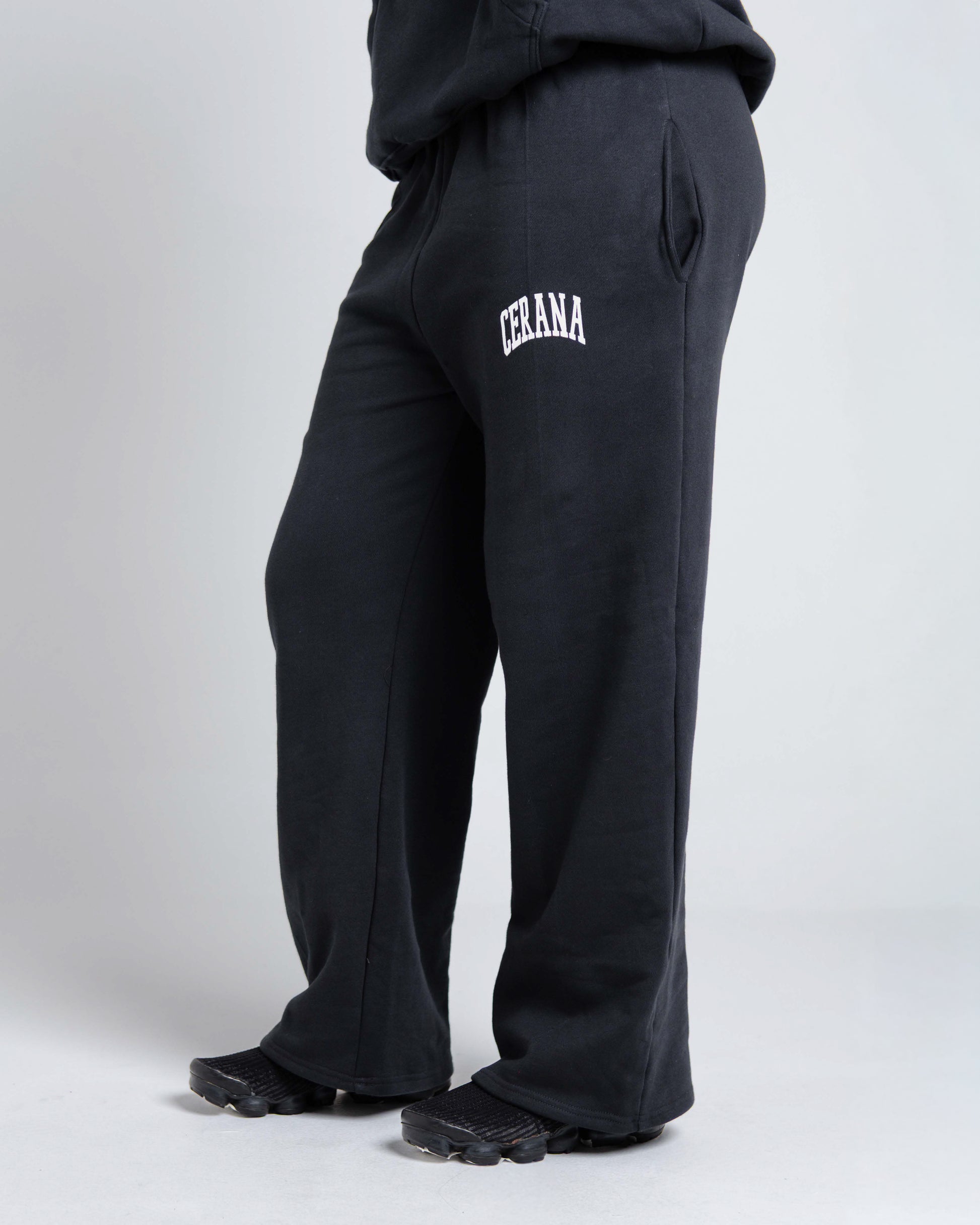 Womens Wide Leg Joggers